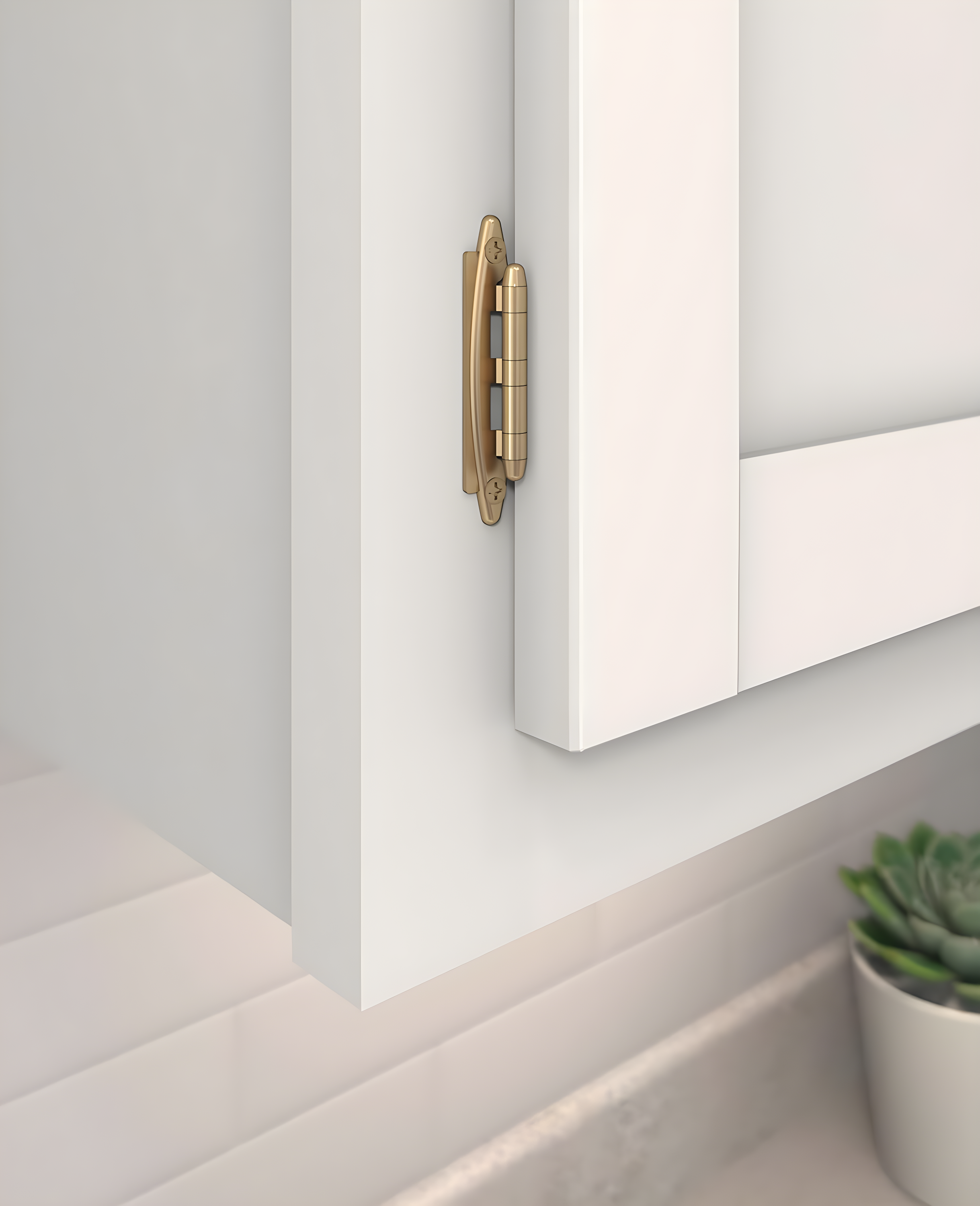 Face Mount Overlay Hinge