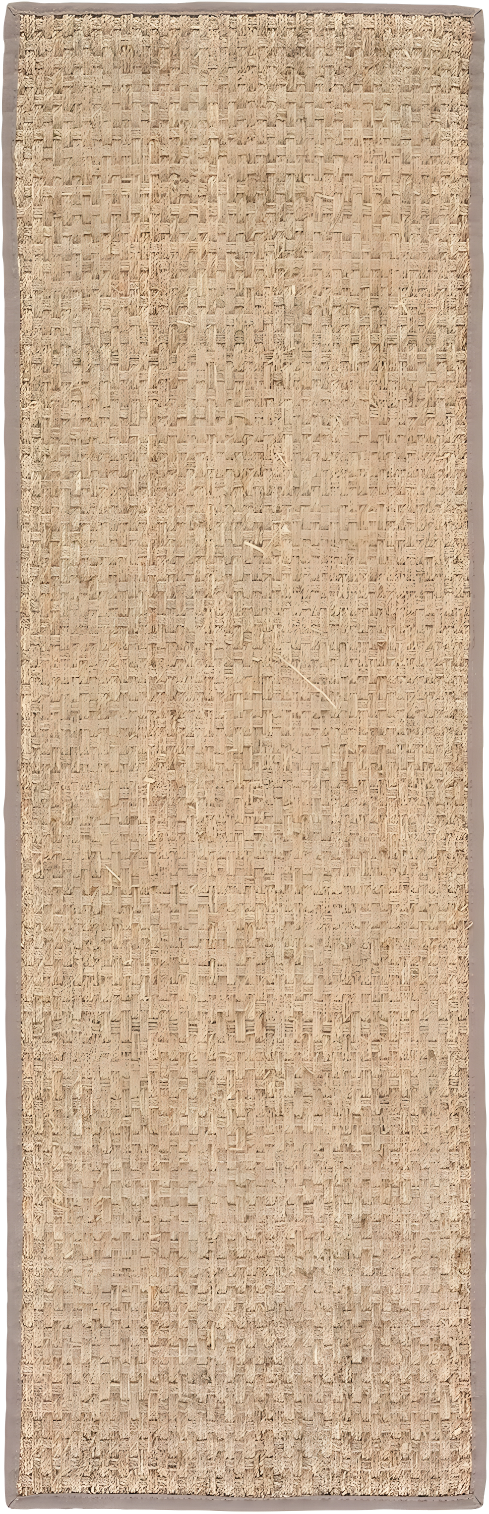 Natural Fiber NF114 Power Loomed Indoor Runner Rug - Natural/Grey - 2'6"x6' - Safavieh.
