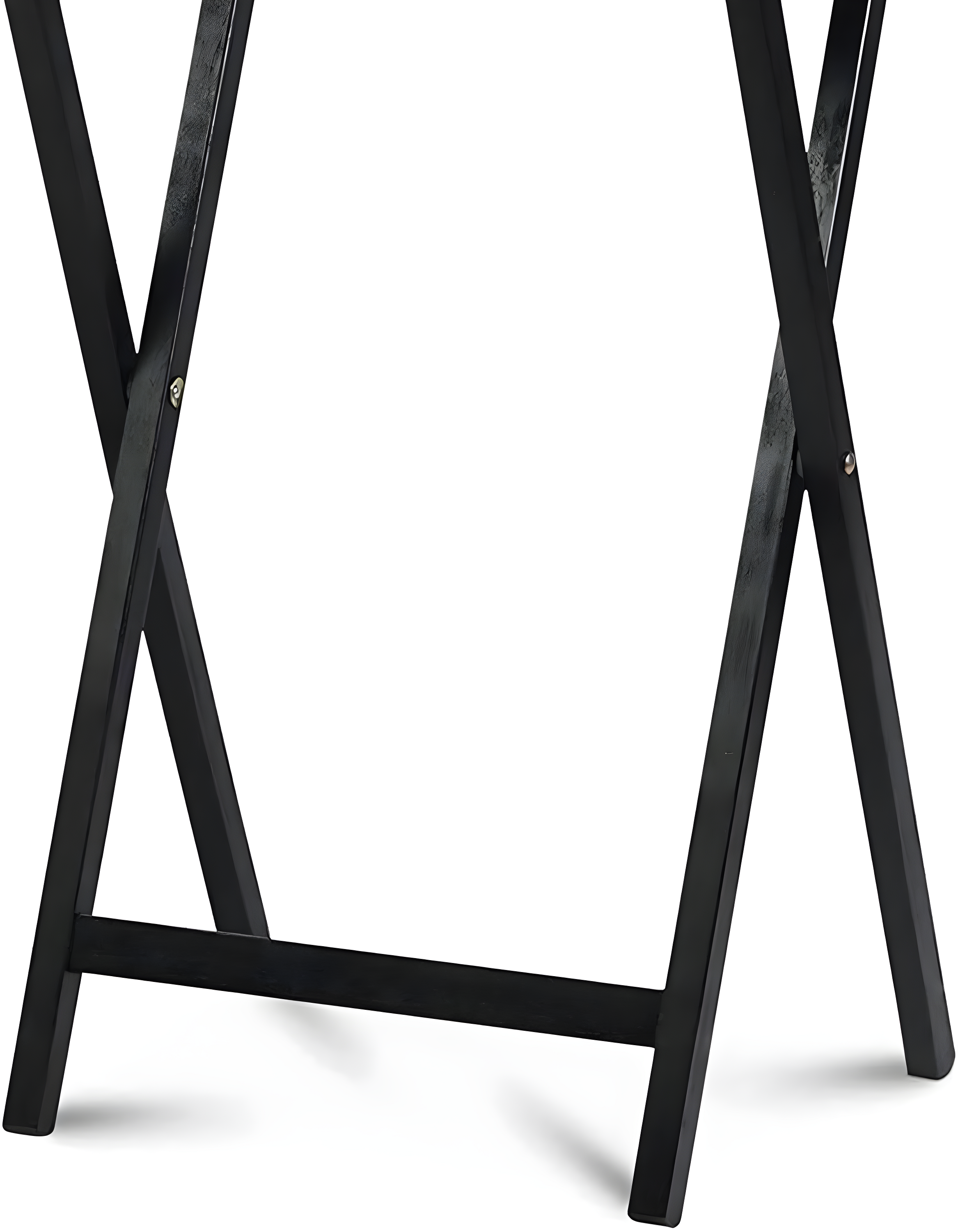 PJ Wood Folding TV Tray Tables with Compact Storage Rack, 5 Piece Set & Reviews | Wayfair