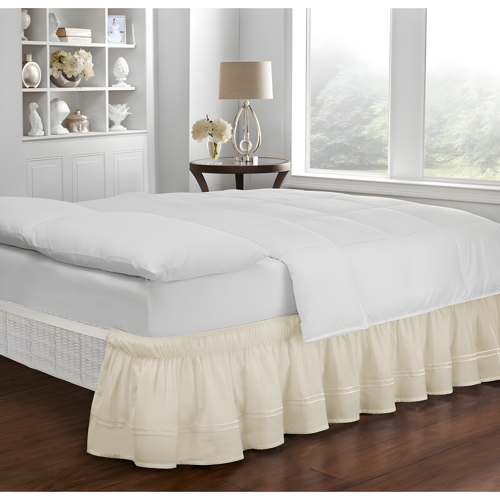 Easy Fit™ Baratta Ruffled Wrap Around Bed Skirt