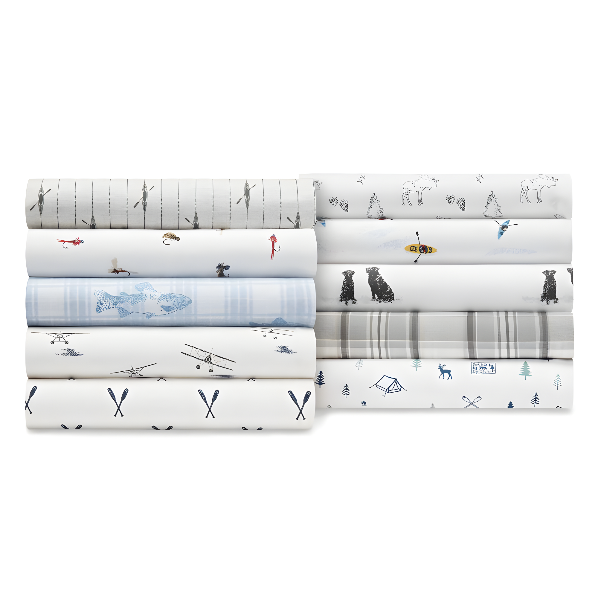 Eddie Bauer Eddie Bauer Printed Cotton Percale Sheet Sets