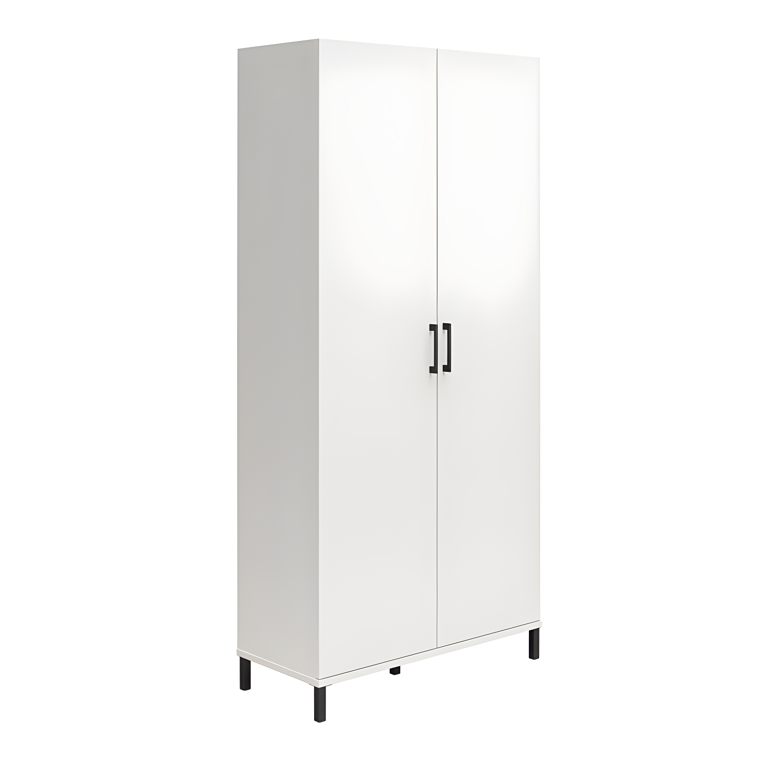 Versa 36" Wide 2 Door Storage Cabinet, White