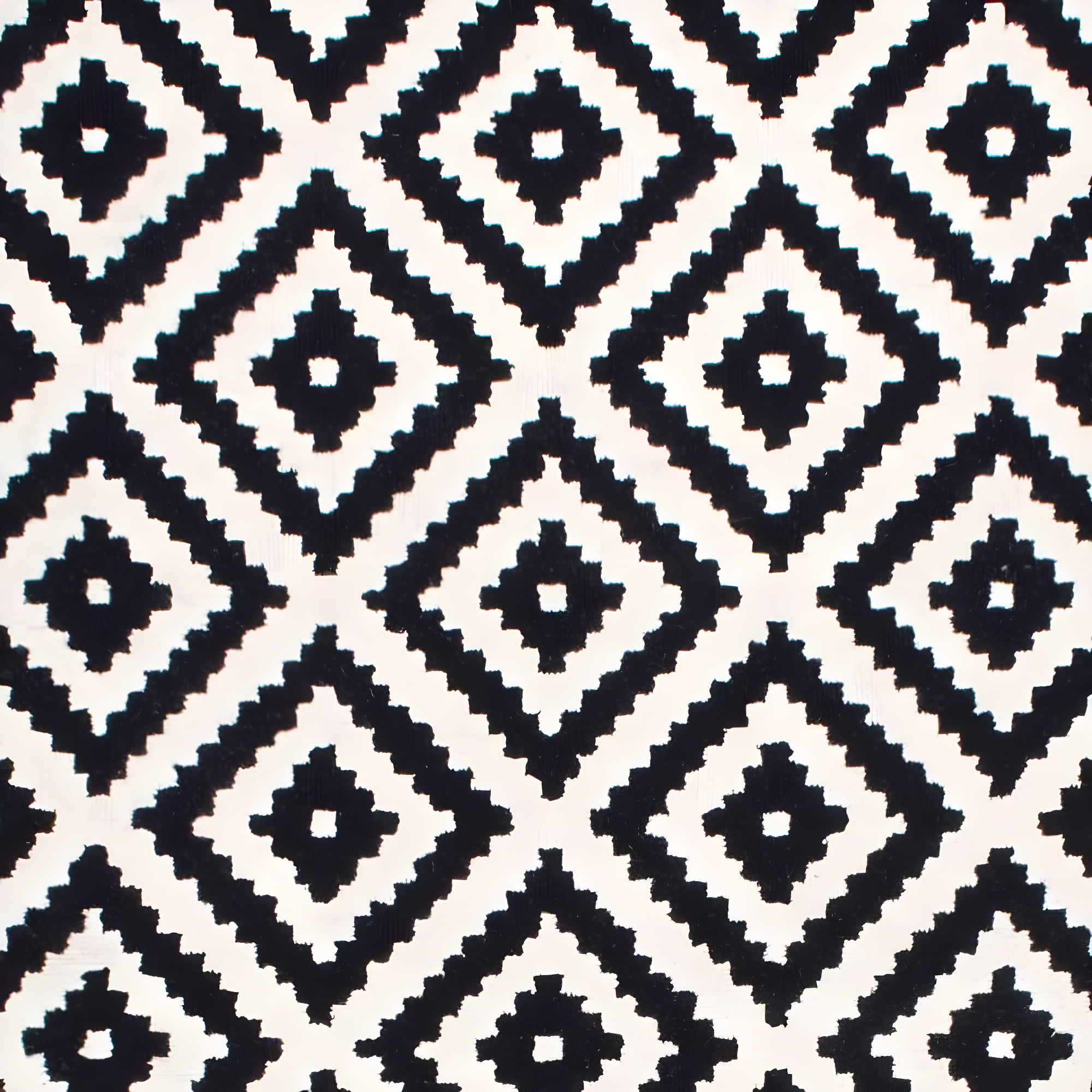 Nuloom Kellee Geometric 6 Square Wool Indoor Area Rug for Living Room Bedroom Dining Room Kitchen, Beige/Brown