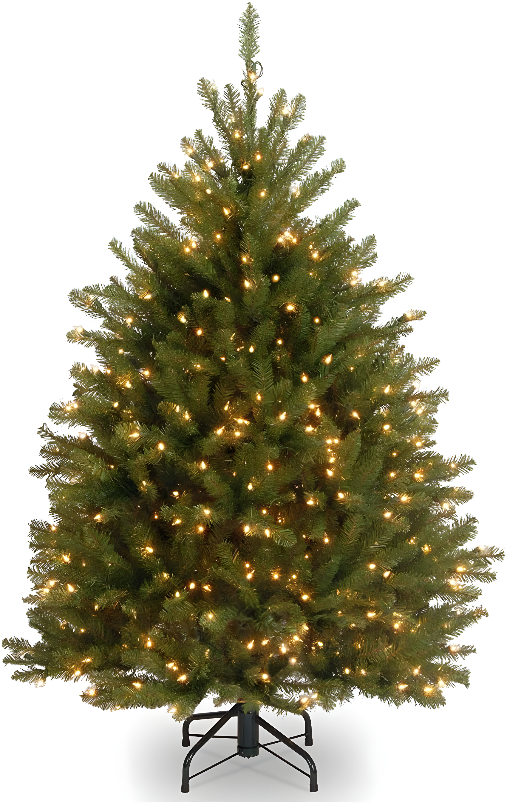 The Holiday Aisle® Dunhill Fir Tree with Clear Lights