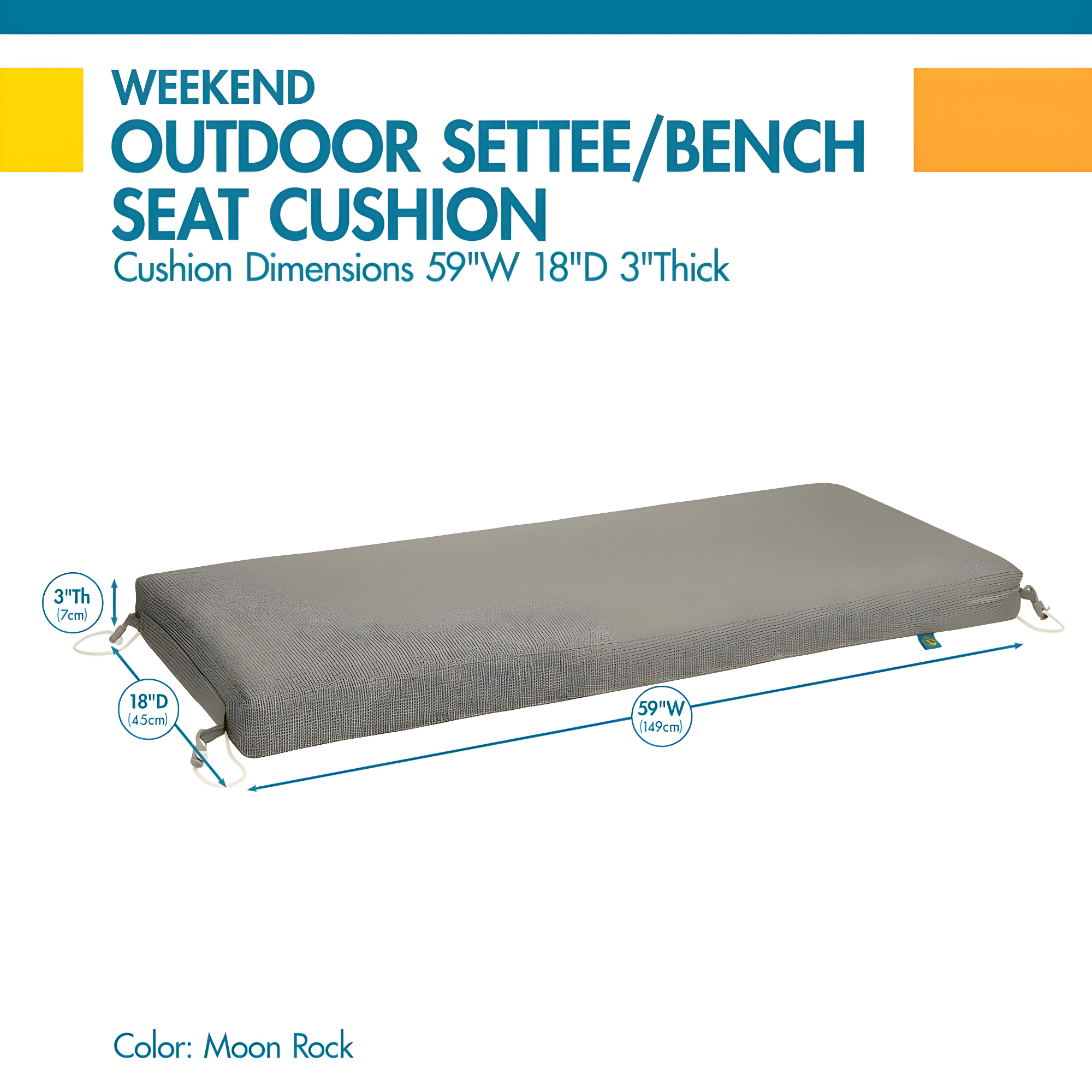 Patio Bench Cushion