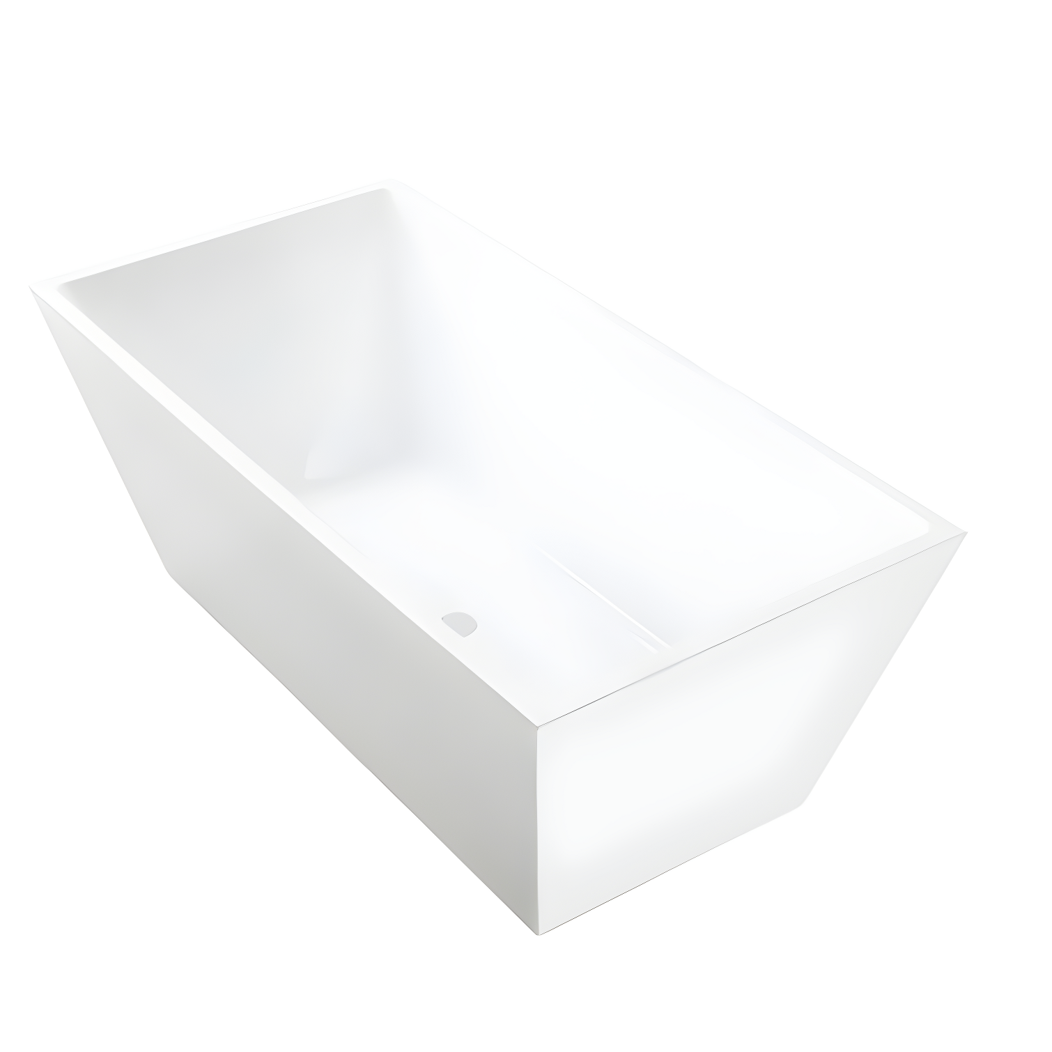 67'' x 32'' Freestanding Soaking Acrylic Bathtub