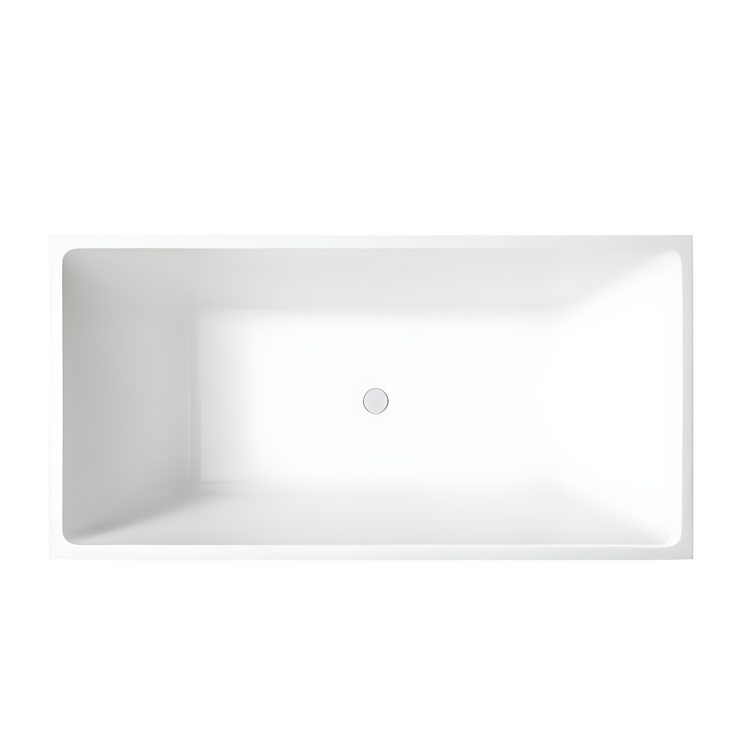 67'' x 32'' Freestanding Soaking Acrylic Bathtub