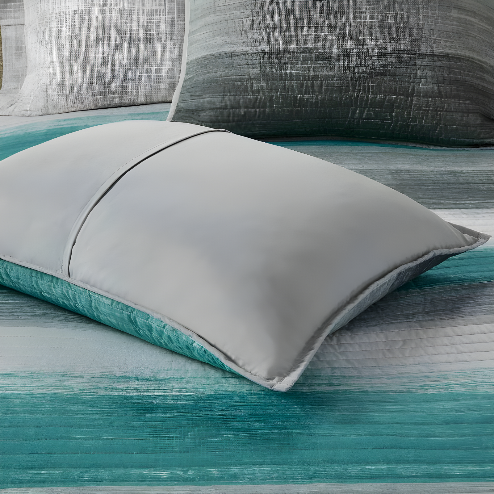 Madison Park Essentials Saben Microfiber Quilt Set with Cotton Bed Sheets