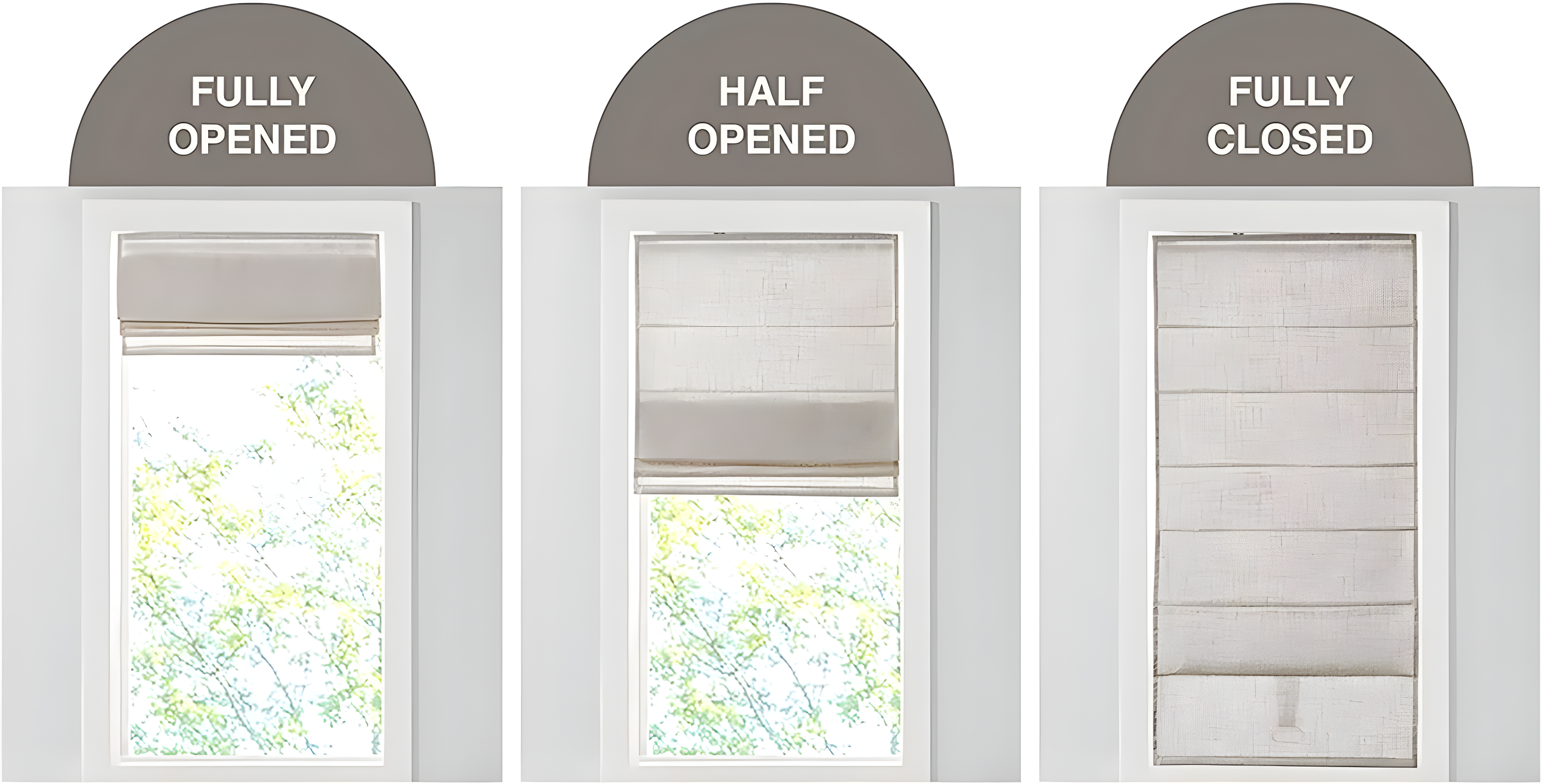 Kyler Linen Blend Light Filtering Single Roman Shade