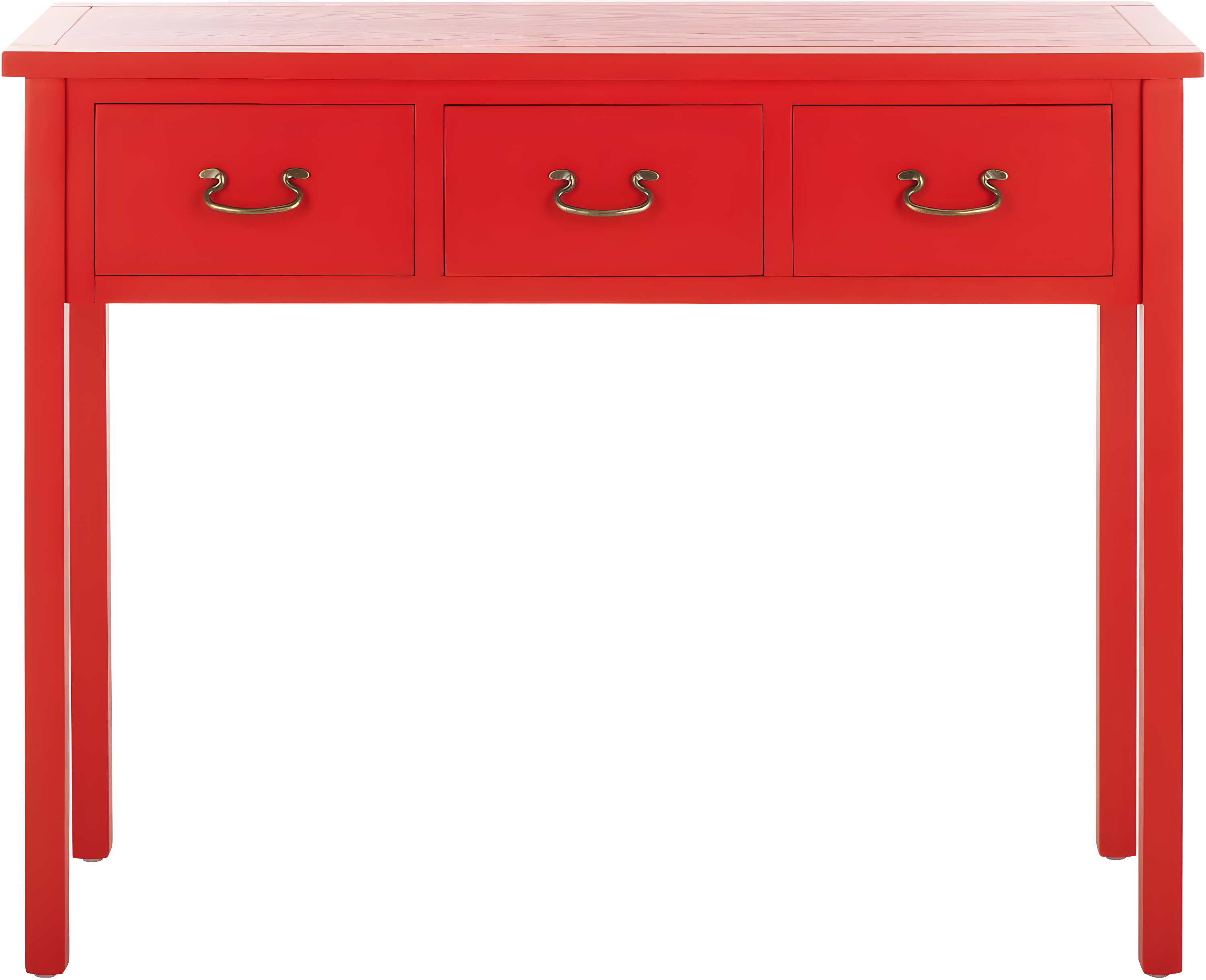 Cindy Console Table - Hot Red - Safavieh