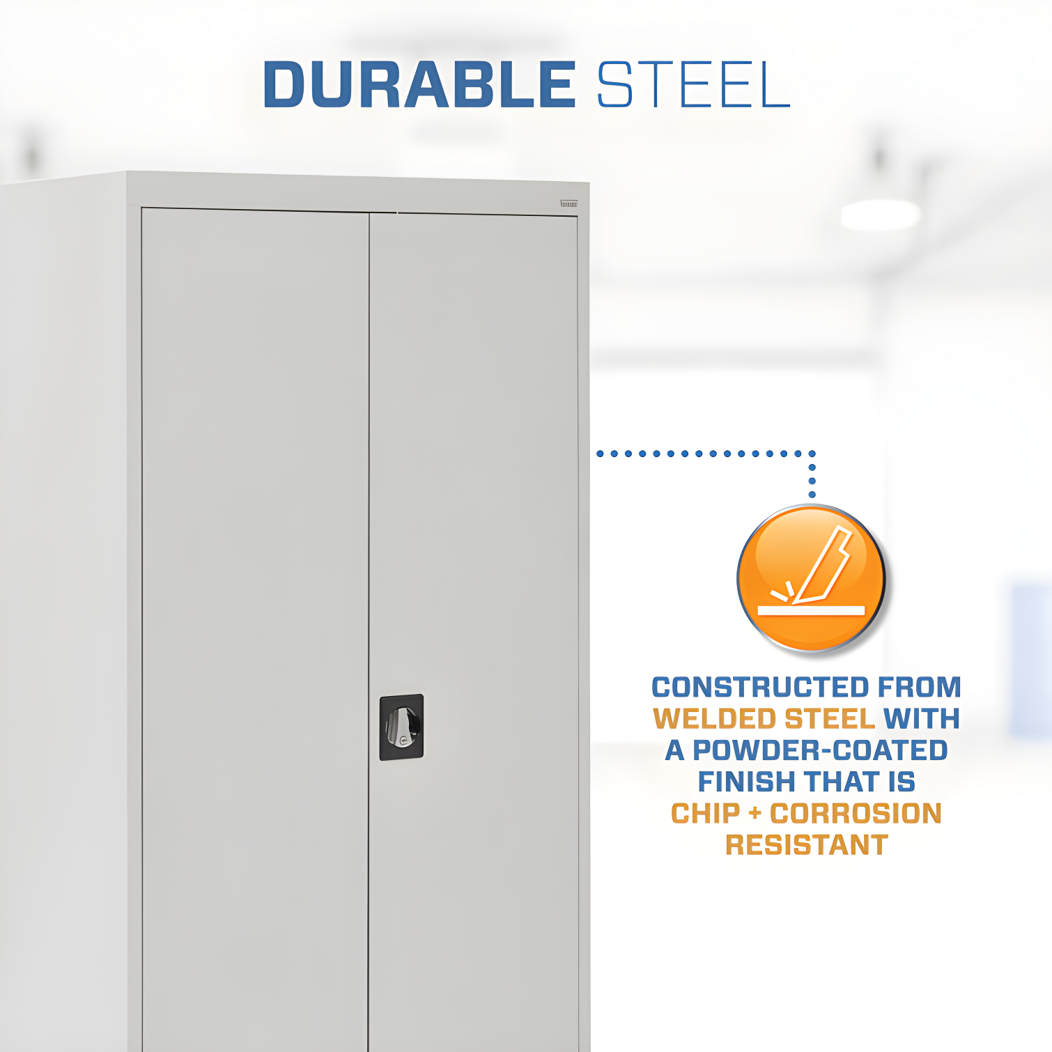 36'' Wide 5 - Shelf Storage Cabinet