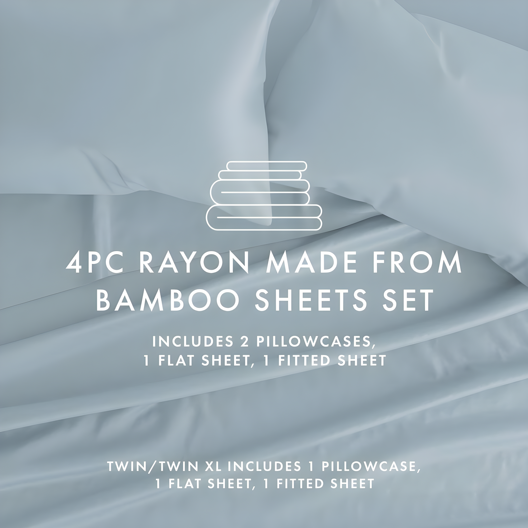 RE/FINE™ Sheet Set Cooling 100% Rayon From Bamboo Silky Soft Bedding