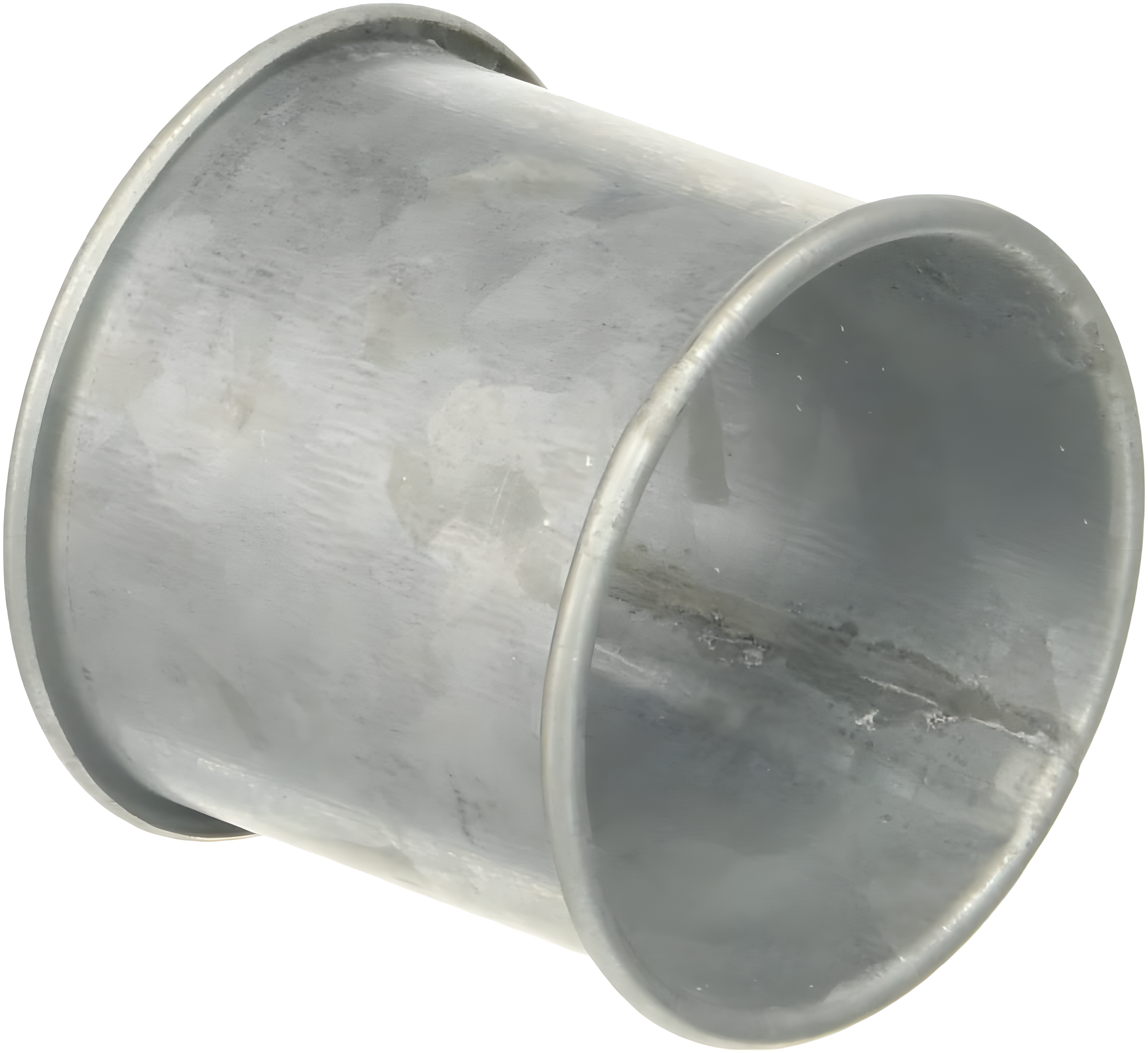 Saro Lifestyle Silver Galvanized Design Industrial Style Metal Napkin Ring Set of 4