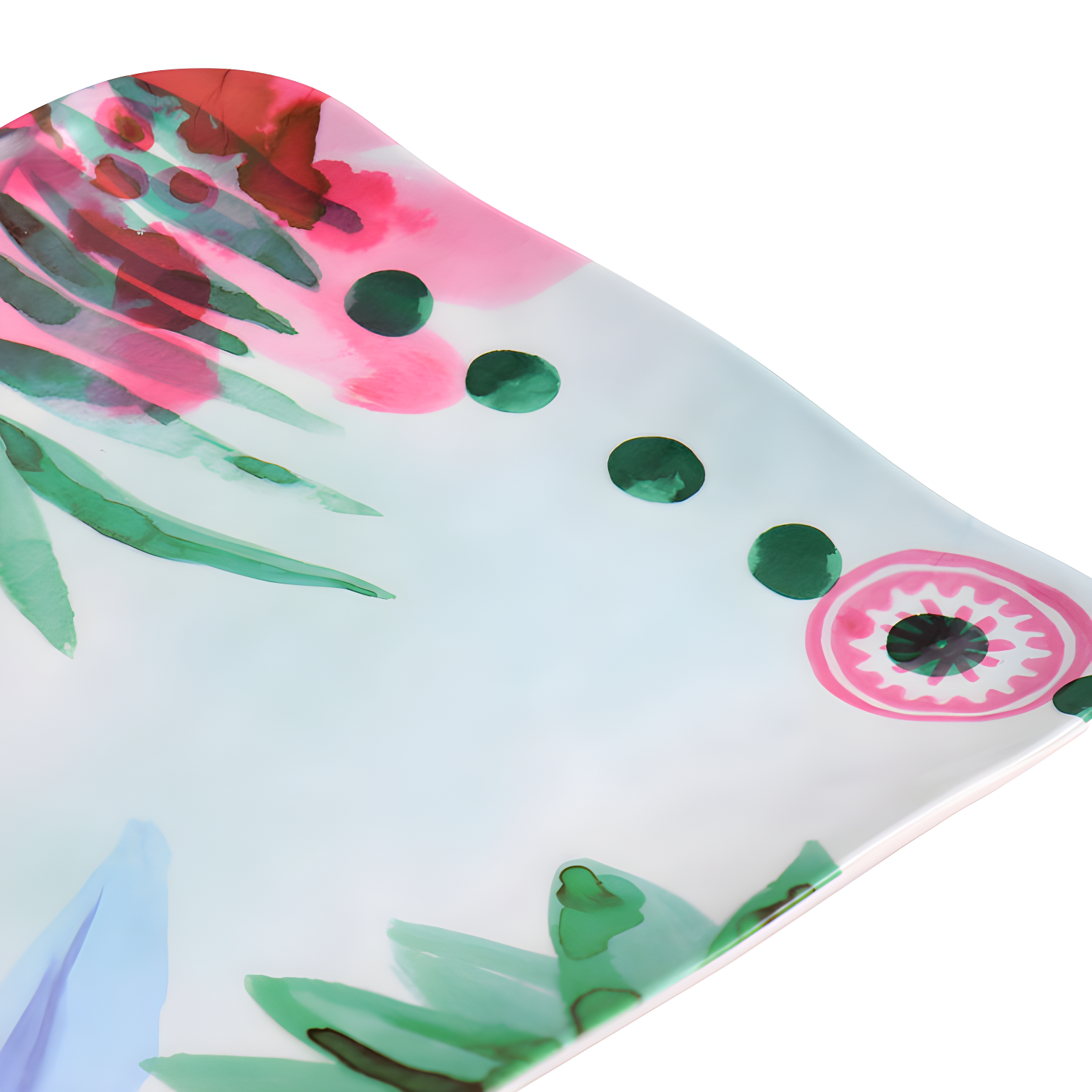 Spice by Tia Mowry Spice By Tia Mowry Cinnamon Twist 2 Piece Melamine Serving Tray Set In Multi