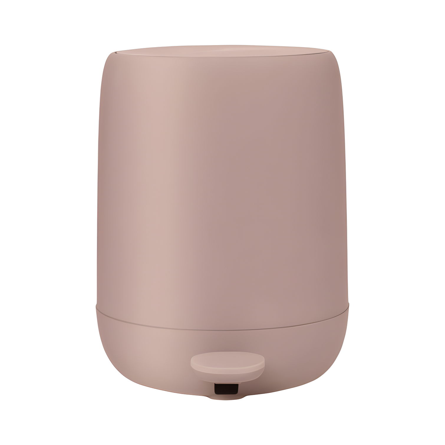 Blomus SONO 1.3-Gallon Moonbeam Cream Pedal Trash Bin