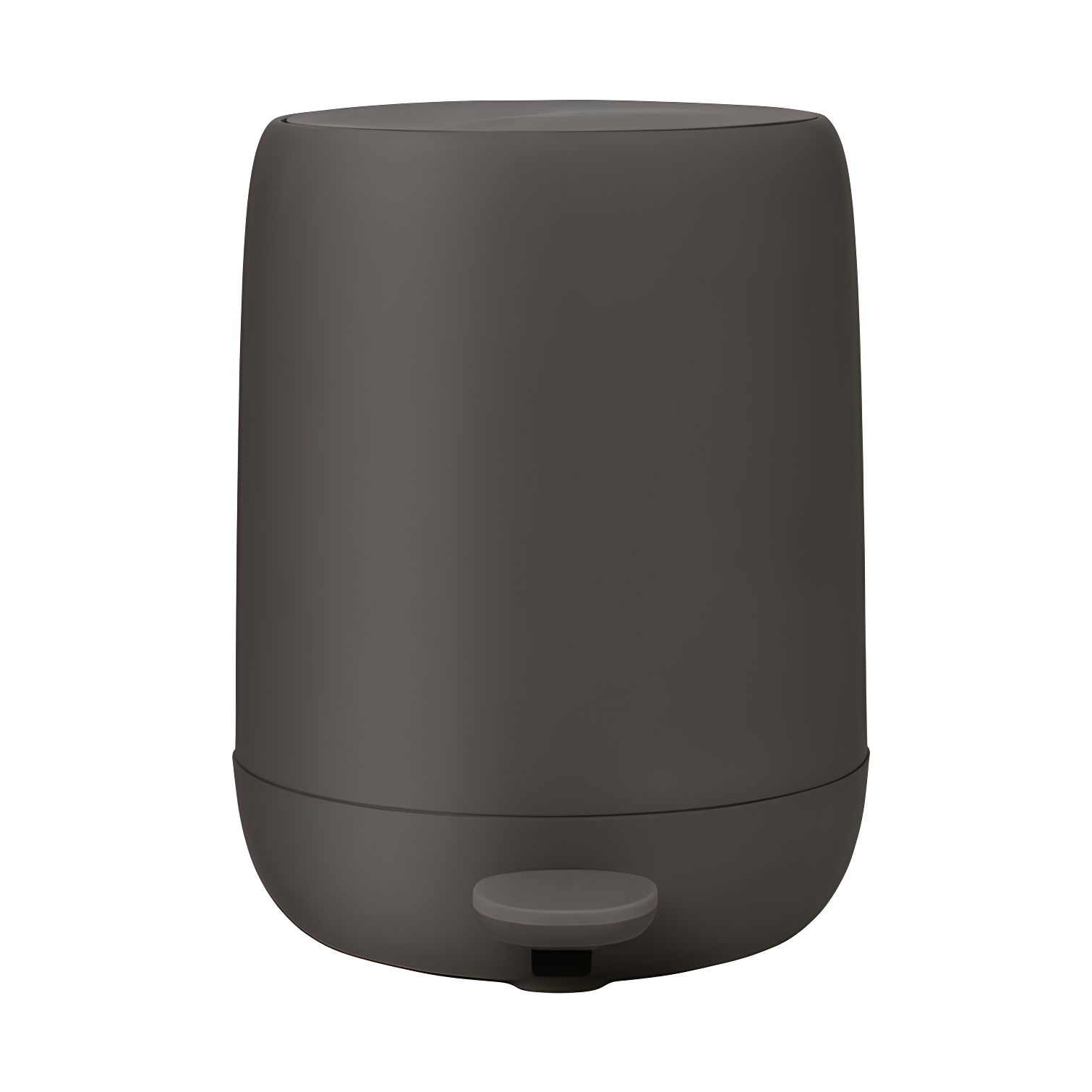 Blomus SONO 1.3-Gallon Moonbeam Cream Pedal Trash Bin