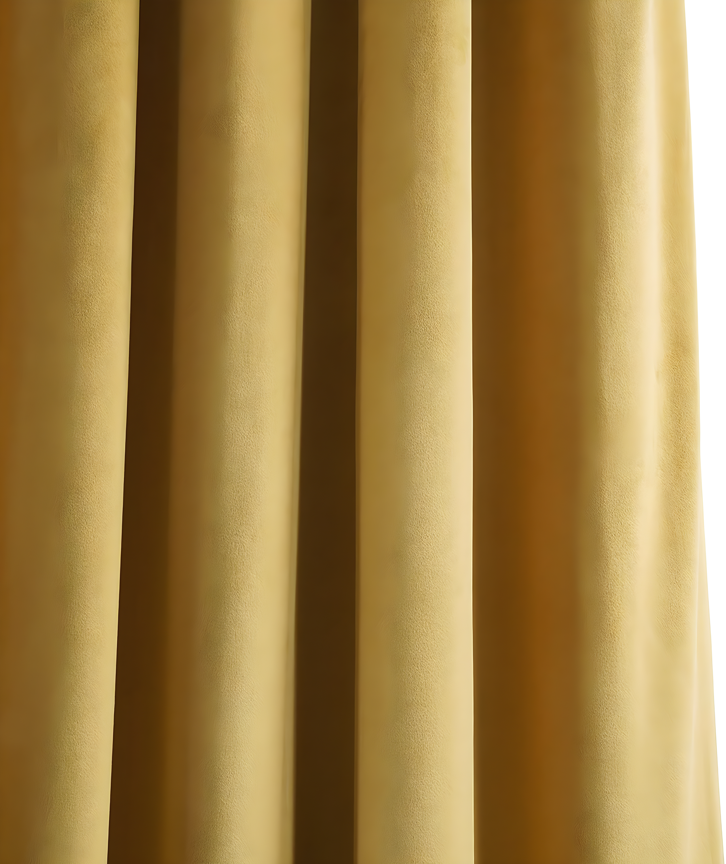 Half Price Drapes Signature Fool's Gold Velvet Blackout Curtains For Bedroom(1 Panel), 50WX 84L