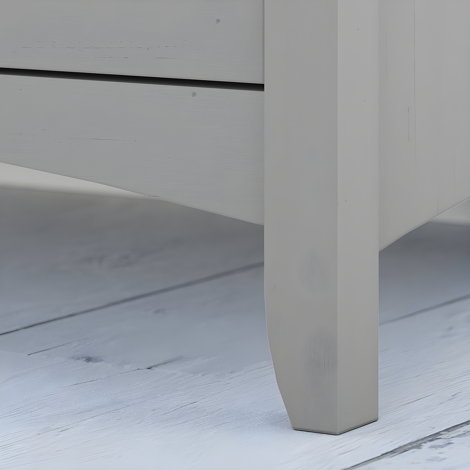 Salinas Accent Storage Cabinet with Doors Gray - Bush Furniture: Mission Style, Tumbled Pewter Hardware