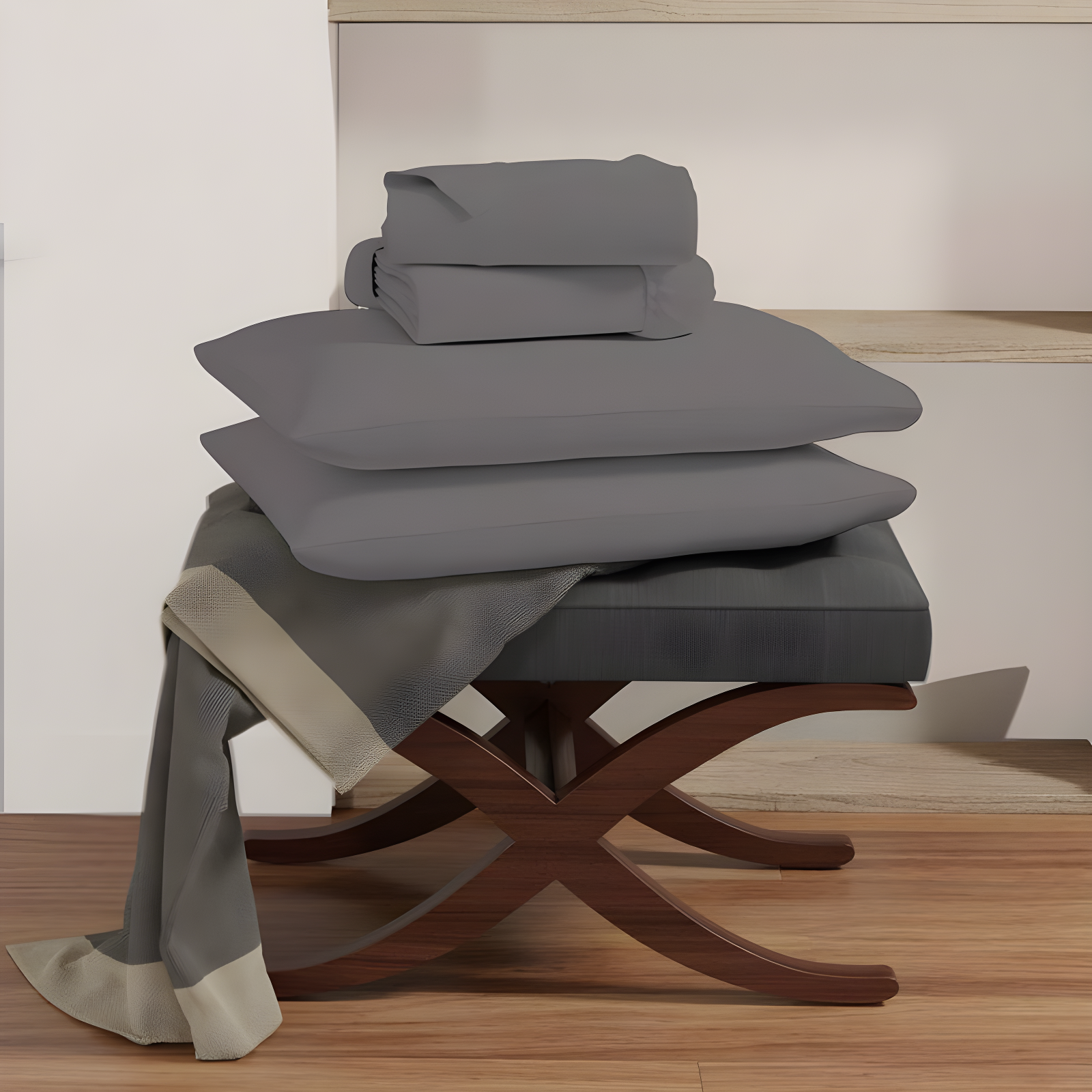 Purity Home Organic 100% Cotton Breathable & Lightweight Deep Pocket Sheet Set