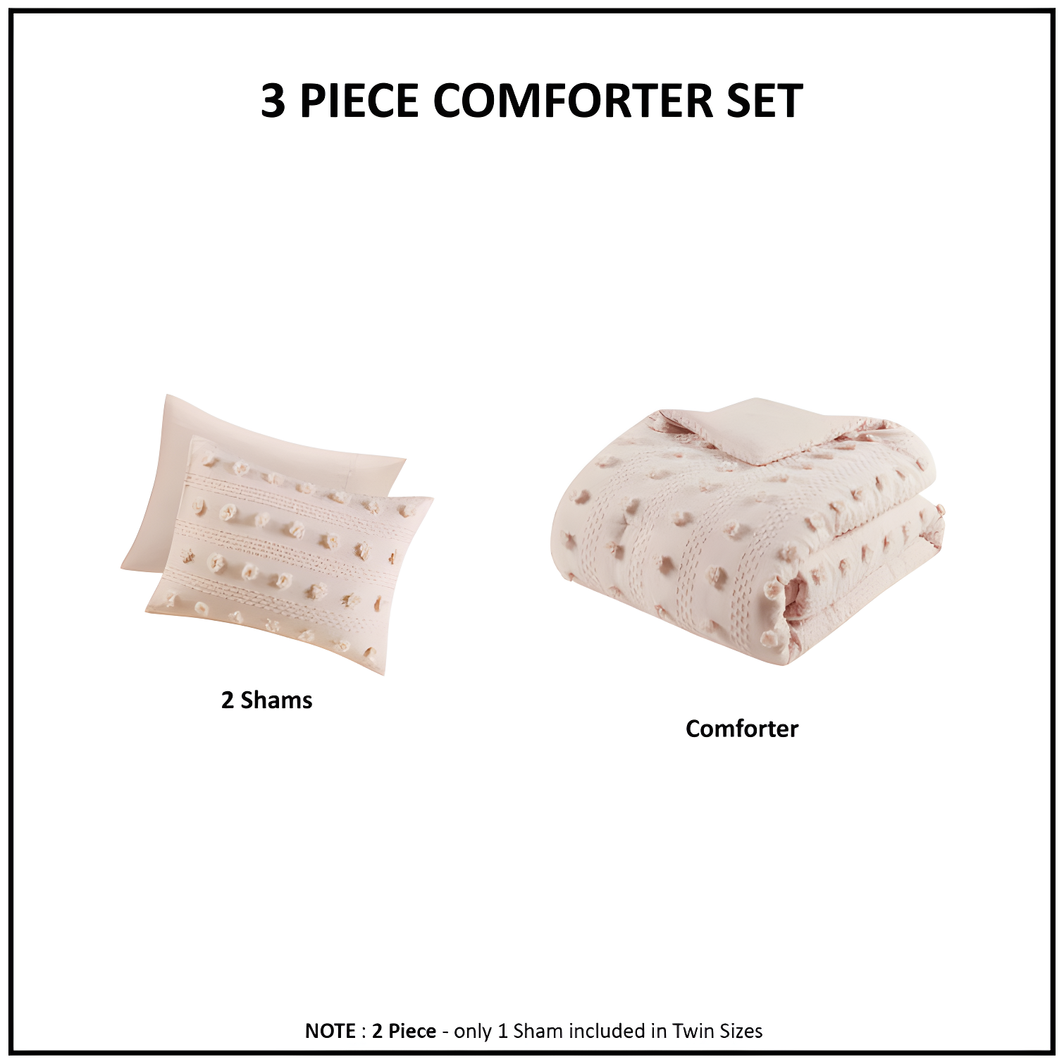 Clip Jacquard Comforter Set