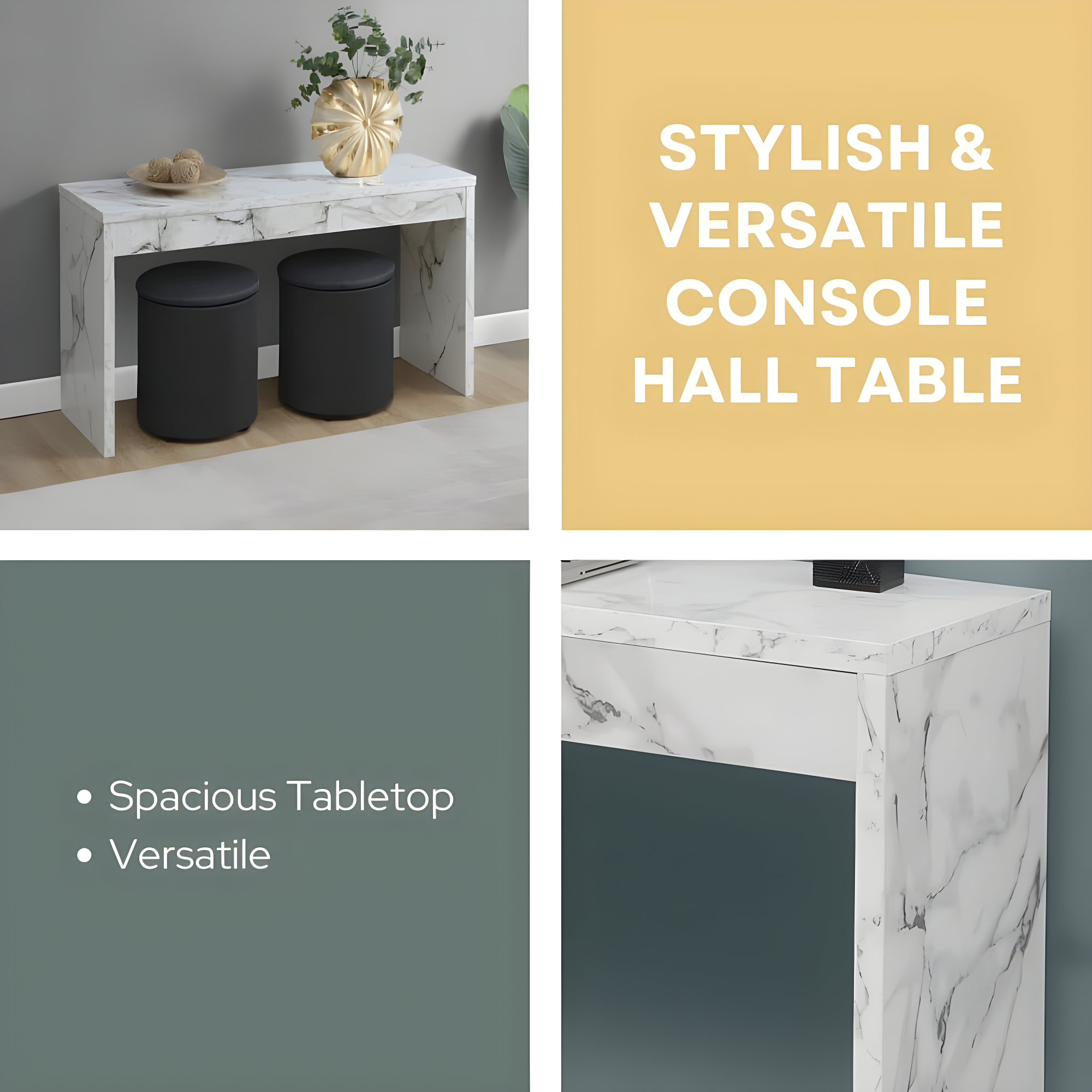 Northfield Hall Console Table - 48 x 15.5 x 28 in.