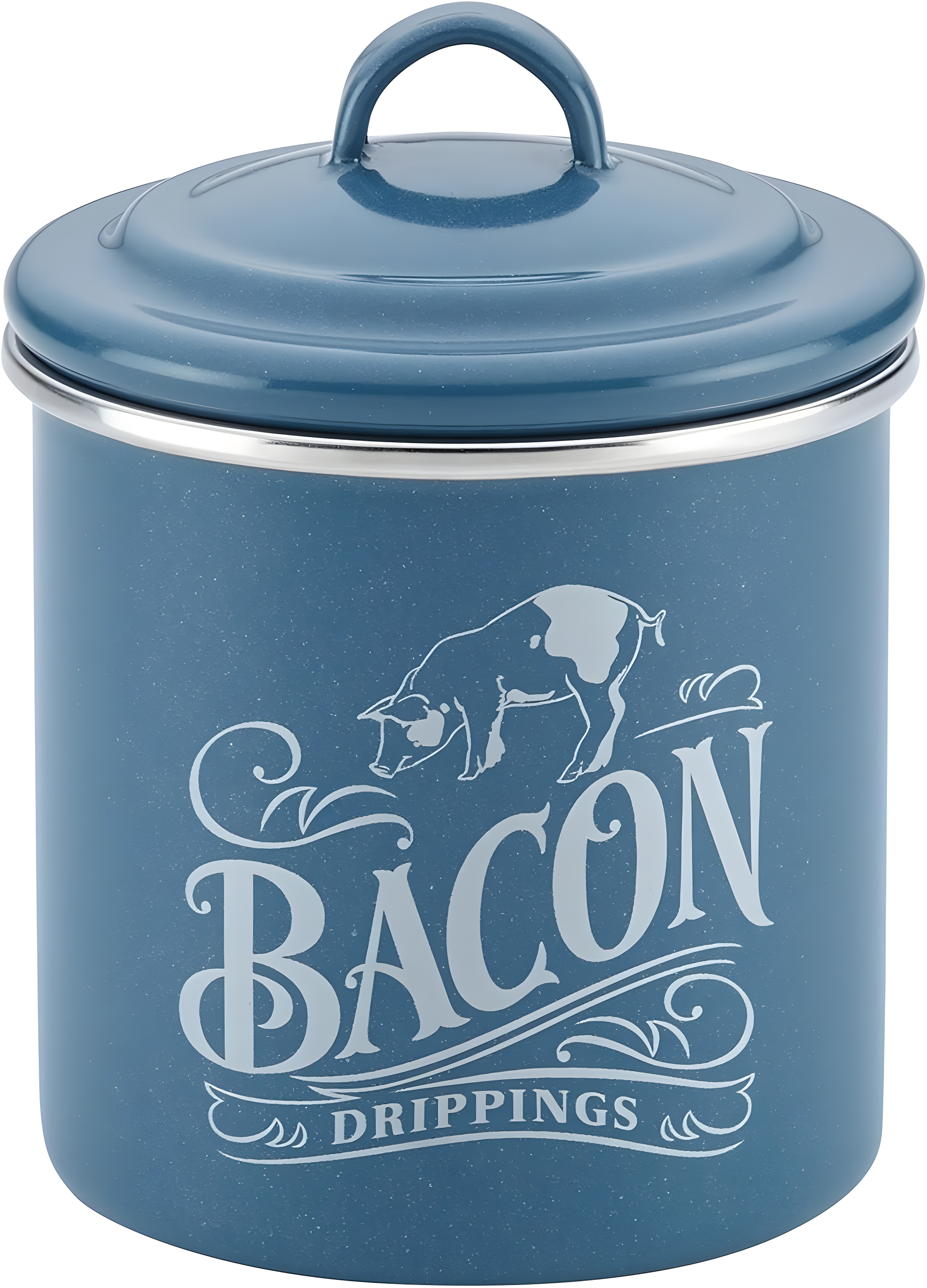 Ayesha Curry Ayesha Curry Enamel on Steel Bacon Grease Can, 4-Inch x 4-Inch