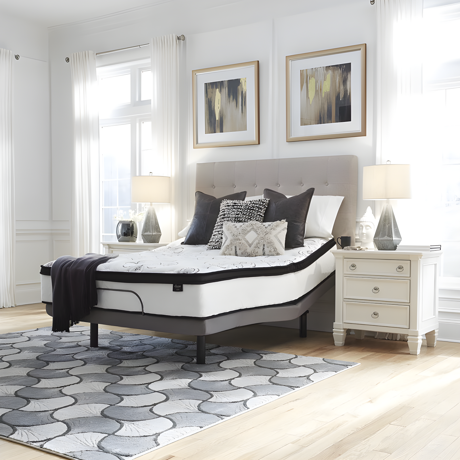 Chime 12" Ultra Plush Hybrid Mattress
