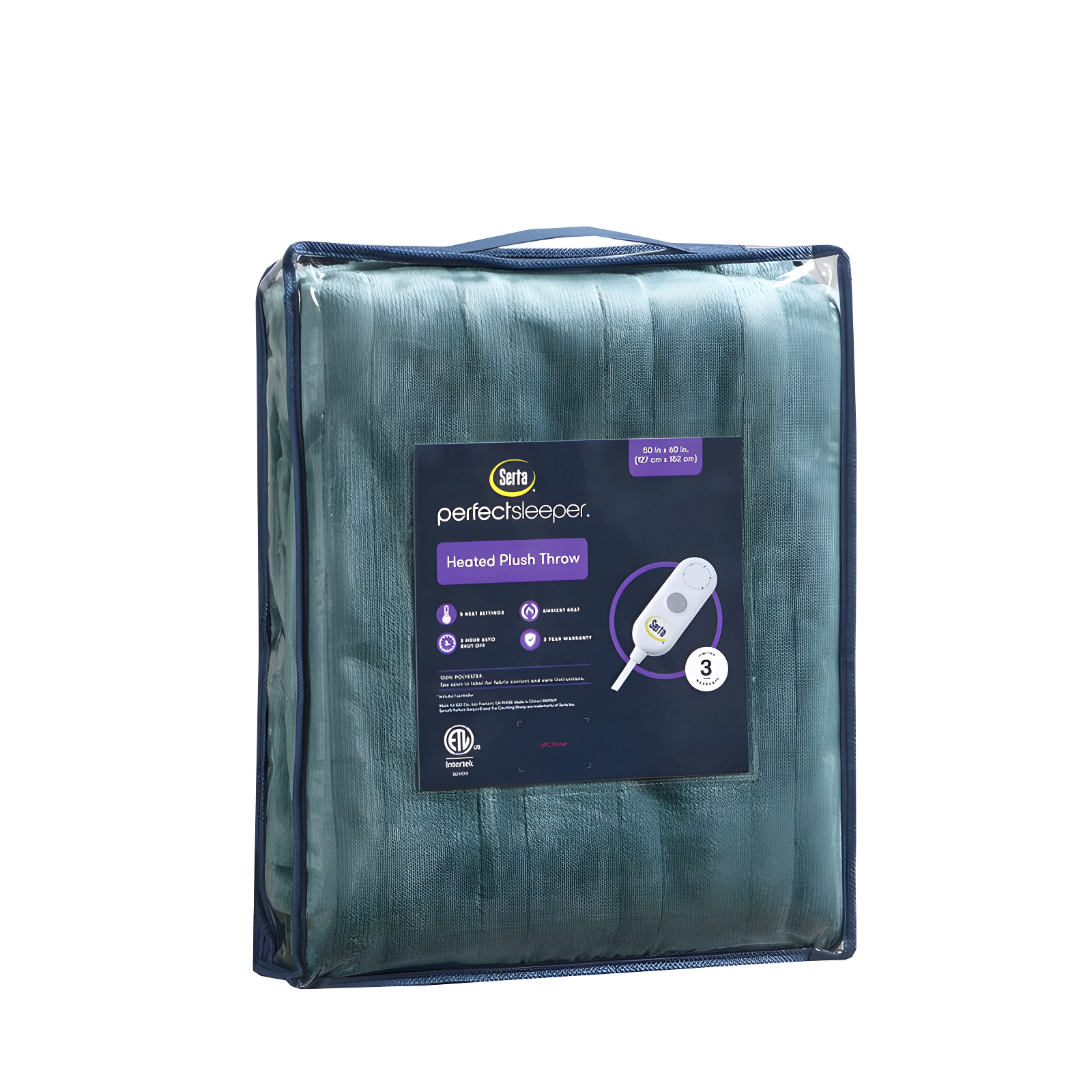 Serta Serta Plush Heated Throw