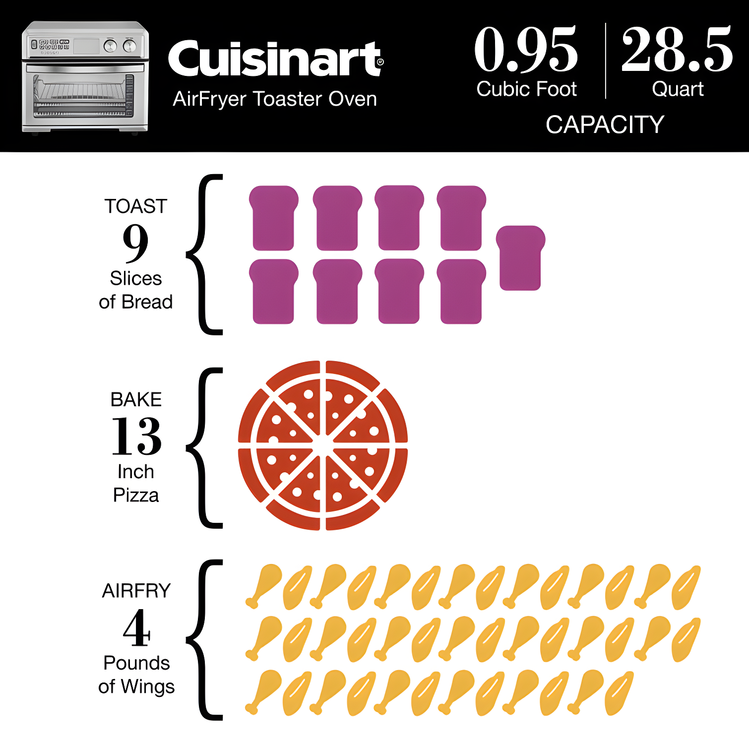Cuisinart ® Large AirFryer Toaster Oven
