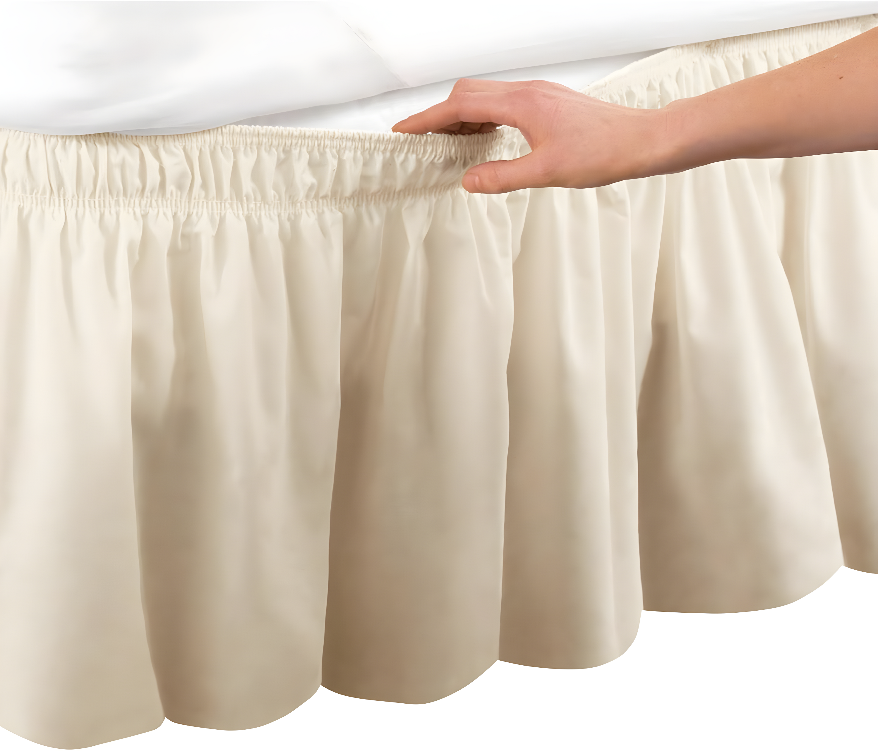 Ruffled Wrap Around Bed Skirt