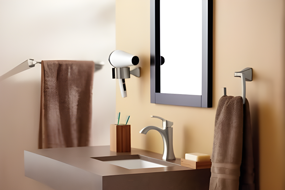 Moen Voss Wall Mounted Towel Ring
