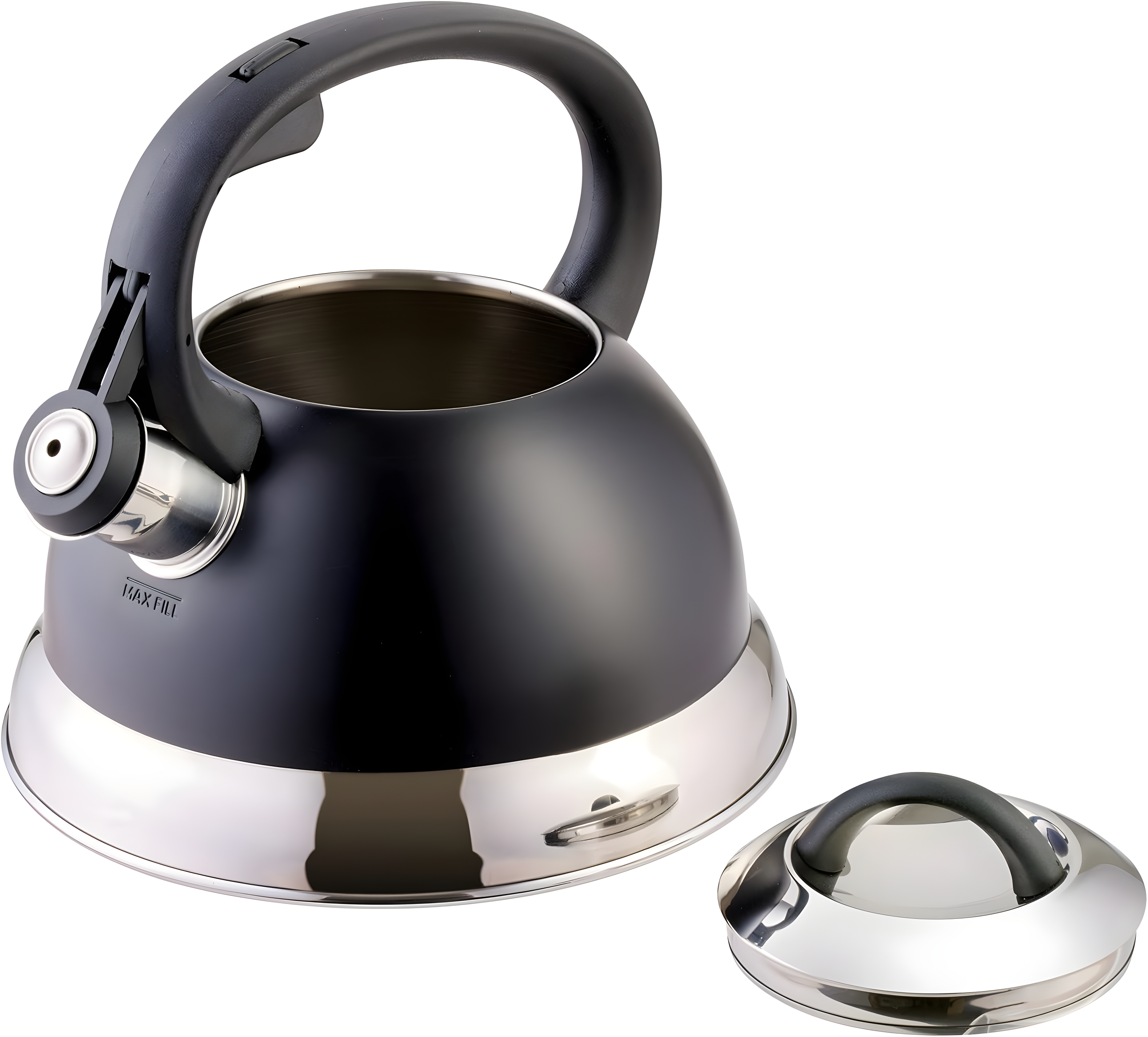 Mr. Coffee Mr. Coffee Flintshire 1.75 Quart Whistling Stovetop Tea Kettle In Blue