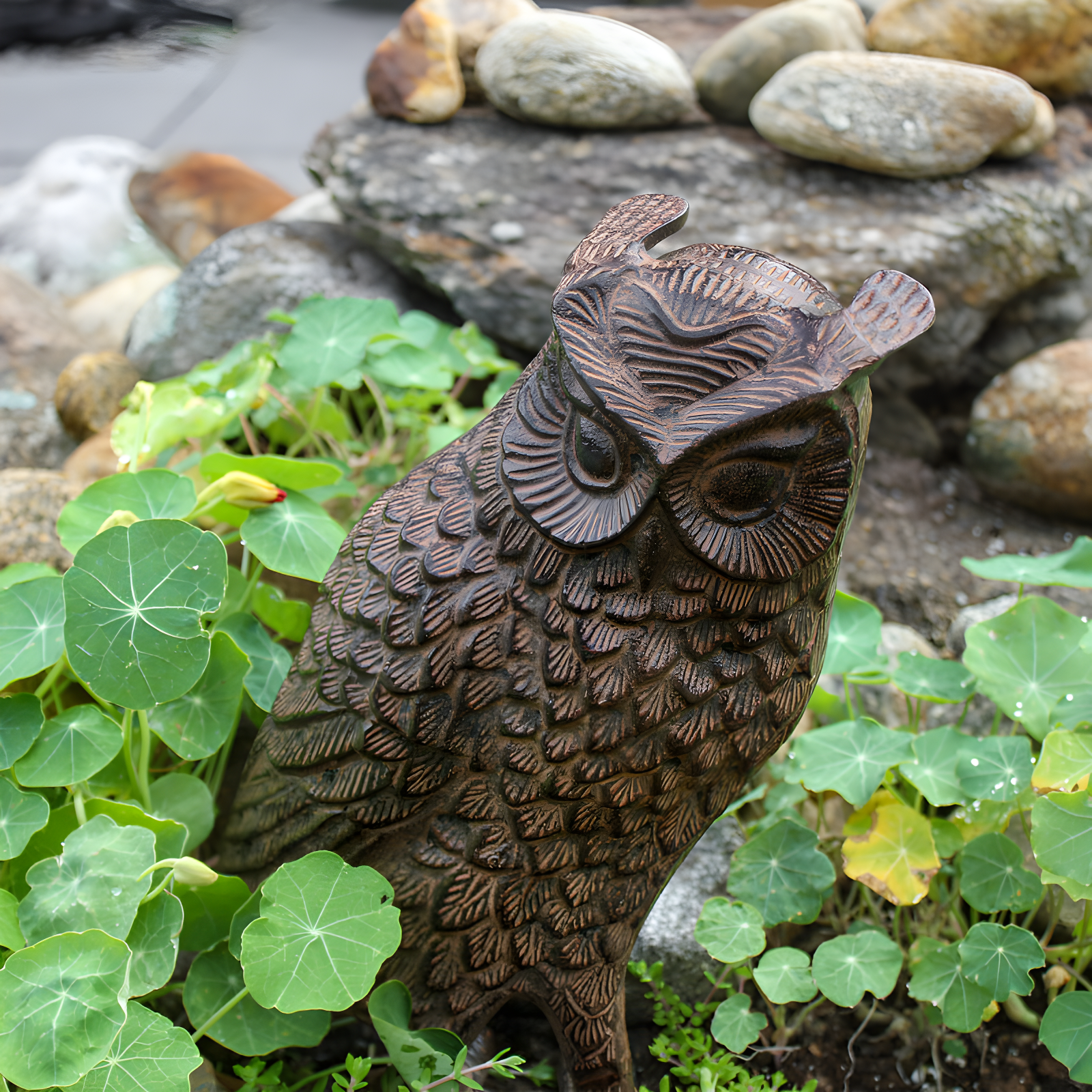 Millwood Pines Shaeffer Bird Metal Garden Statue