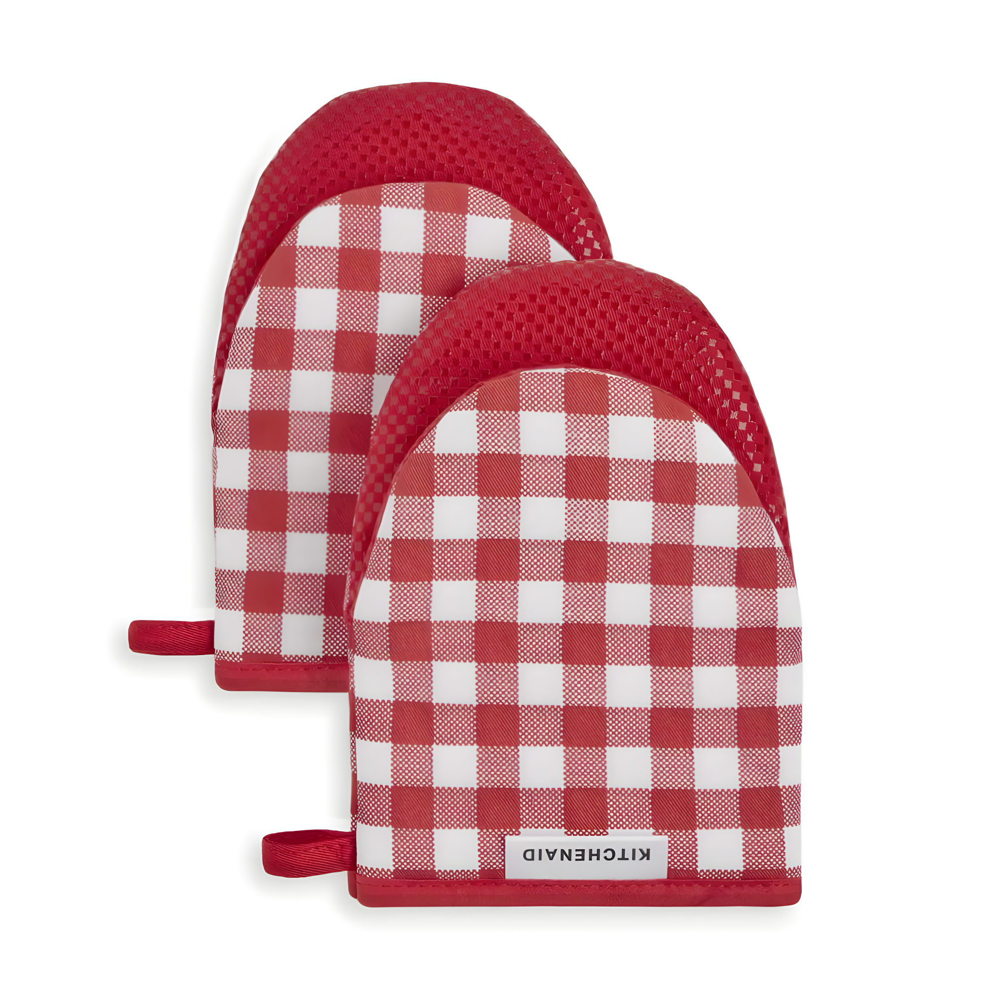 KitchenAid Gingham 2-Piece Oven Mitt