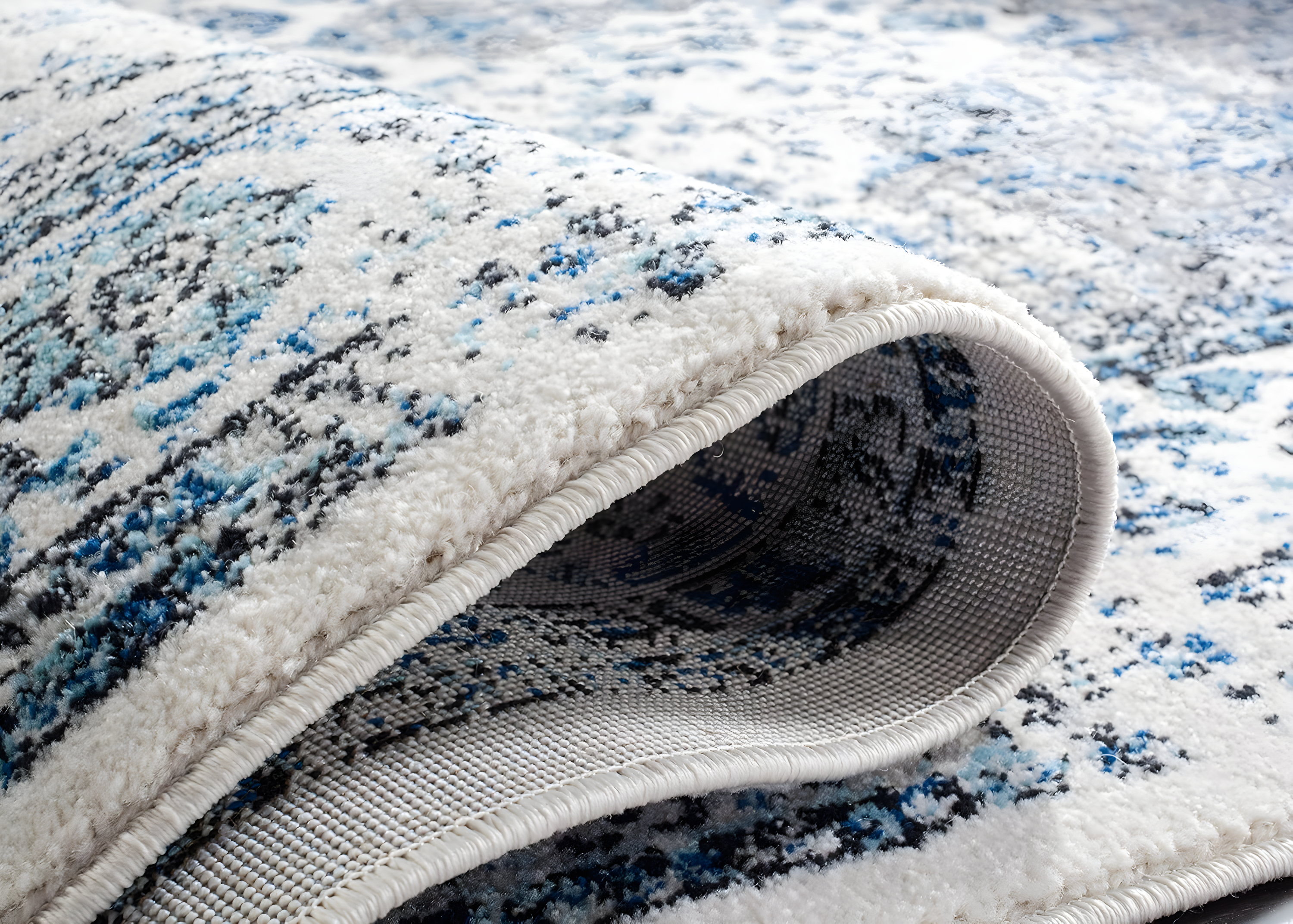 Evoke EVK220 Power Loomed Area Rug - Ivory/Grey - 6'7"x6'7" - Safavieh.