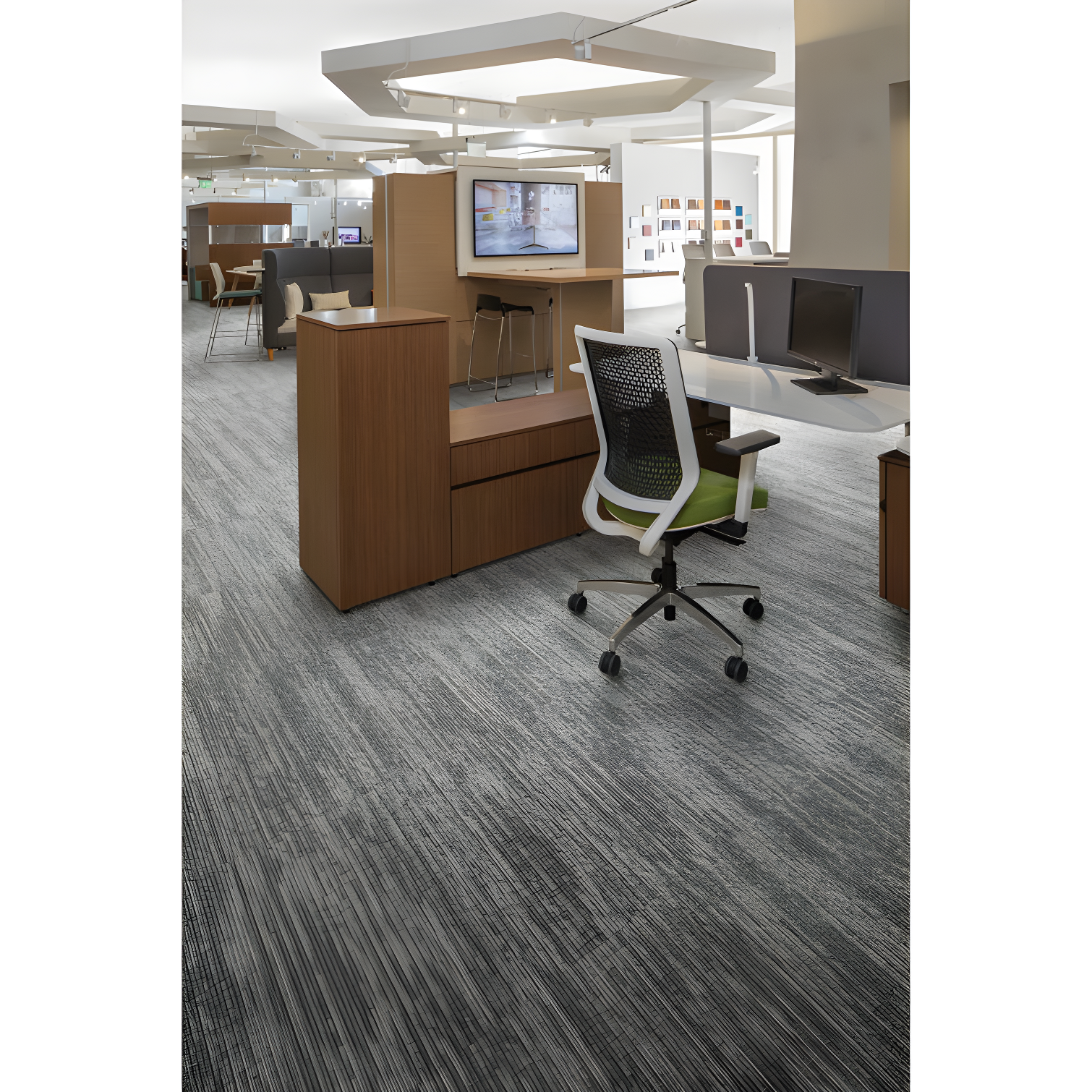 Mohawk Elite 24" x 24" Nylon Fiber Carpet Tiles (96 sqft per carton-24 Tiles)