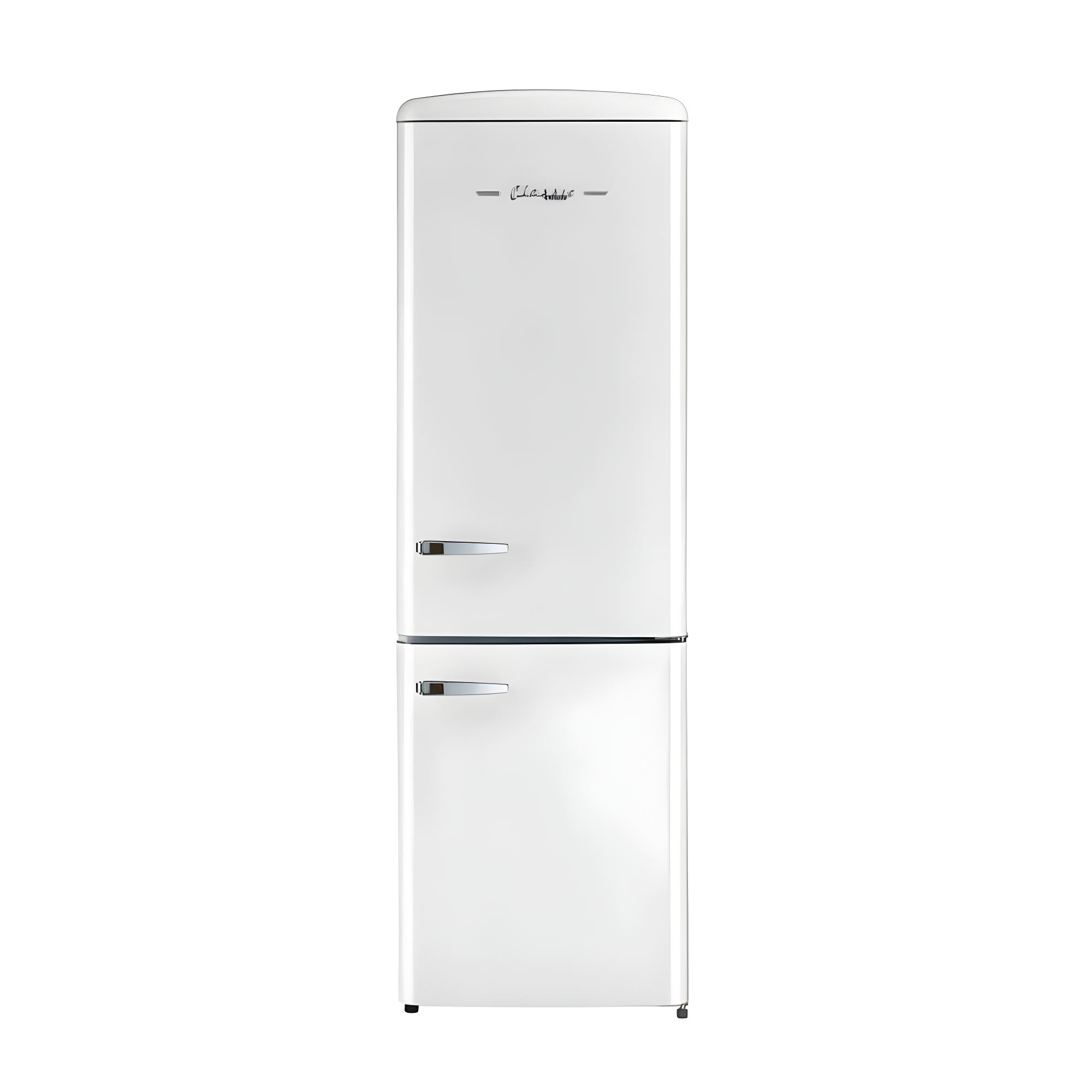 Unique Appliances Classic Retro 23.6" Frost-Free 11.7 cu. ft. Energy Star Certified Bottom Freezer Refrigerator UGP-330L W AC