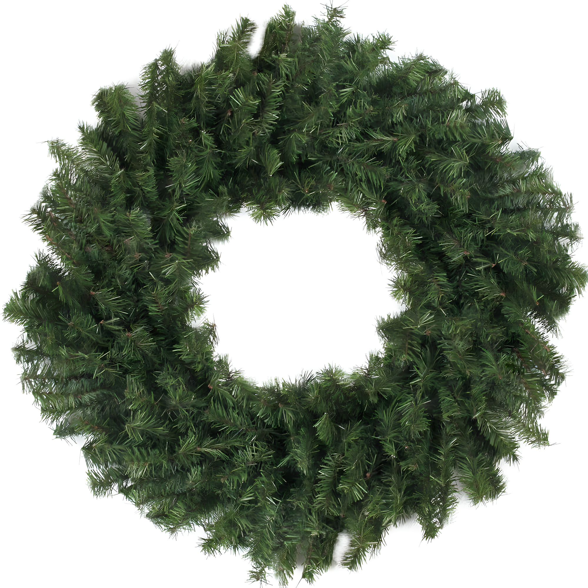 Canadian Pine Artificial Christmas Wreath Unlit