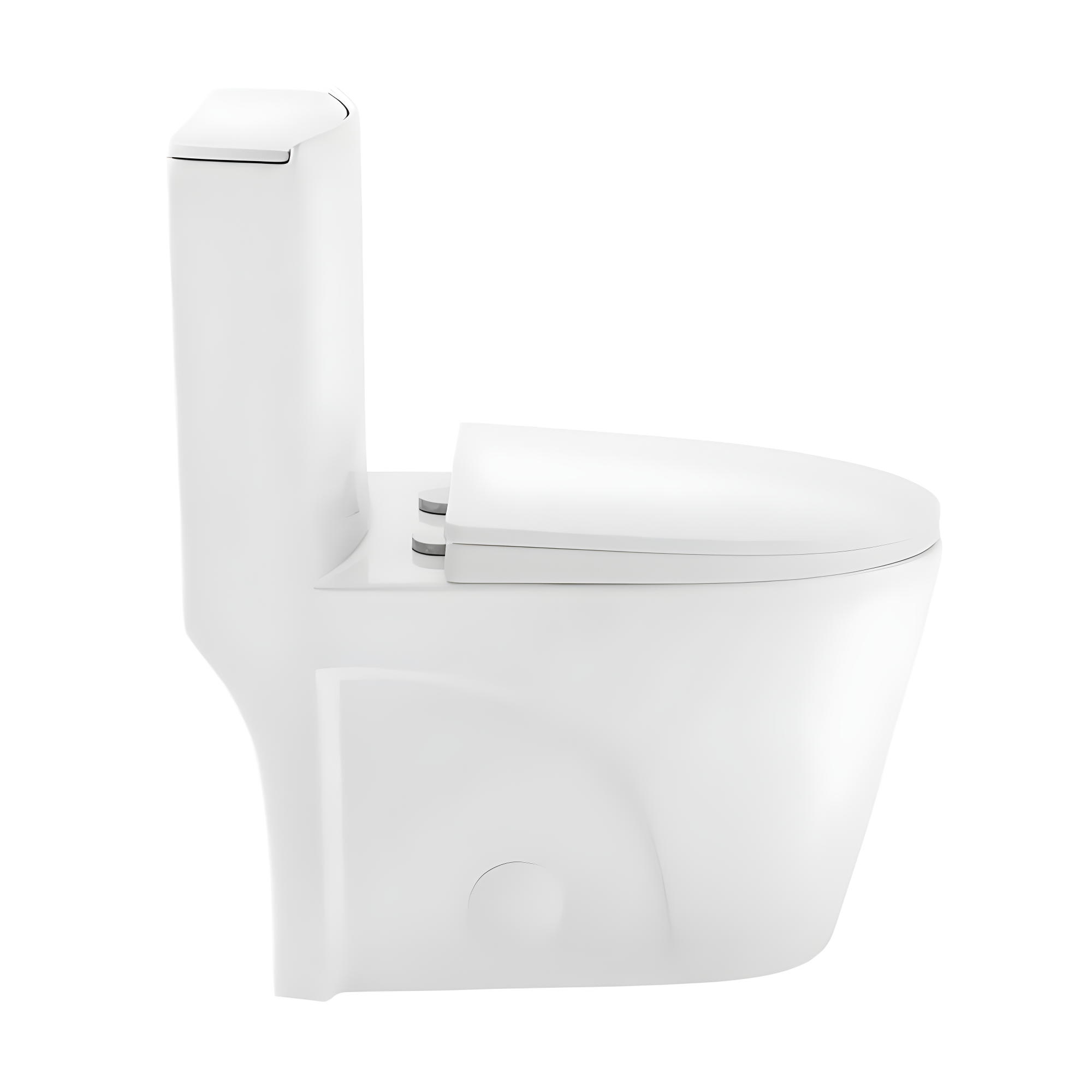 St. Tropez One Piece Elongated Toilet Dual Vortex Flush 1.28 gpf