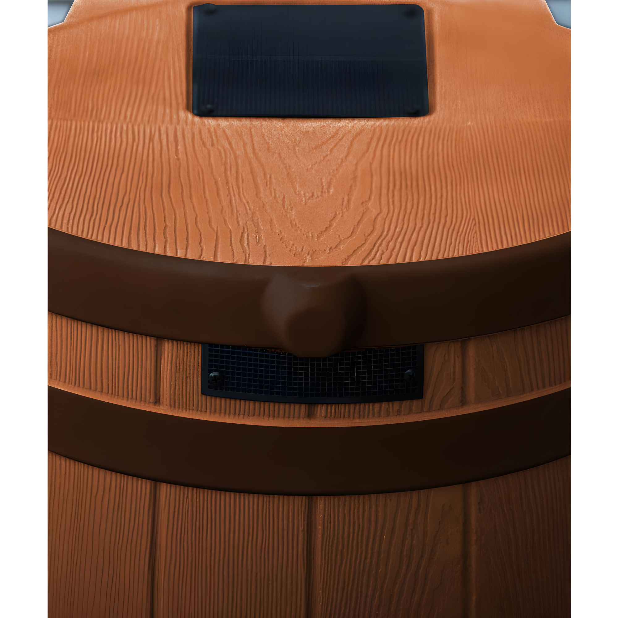 Good Ideas Rain Wizard Whiskey Style Rain Barrel with Overflow and Spigot