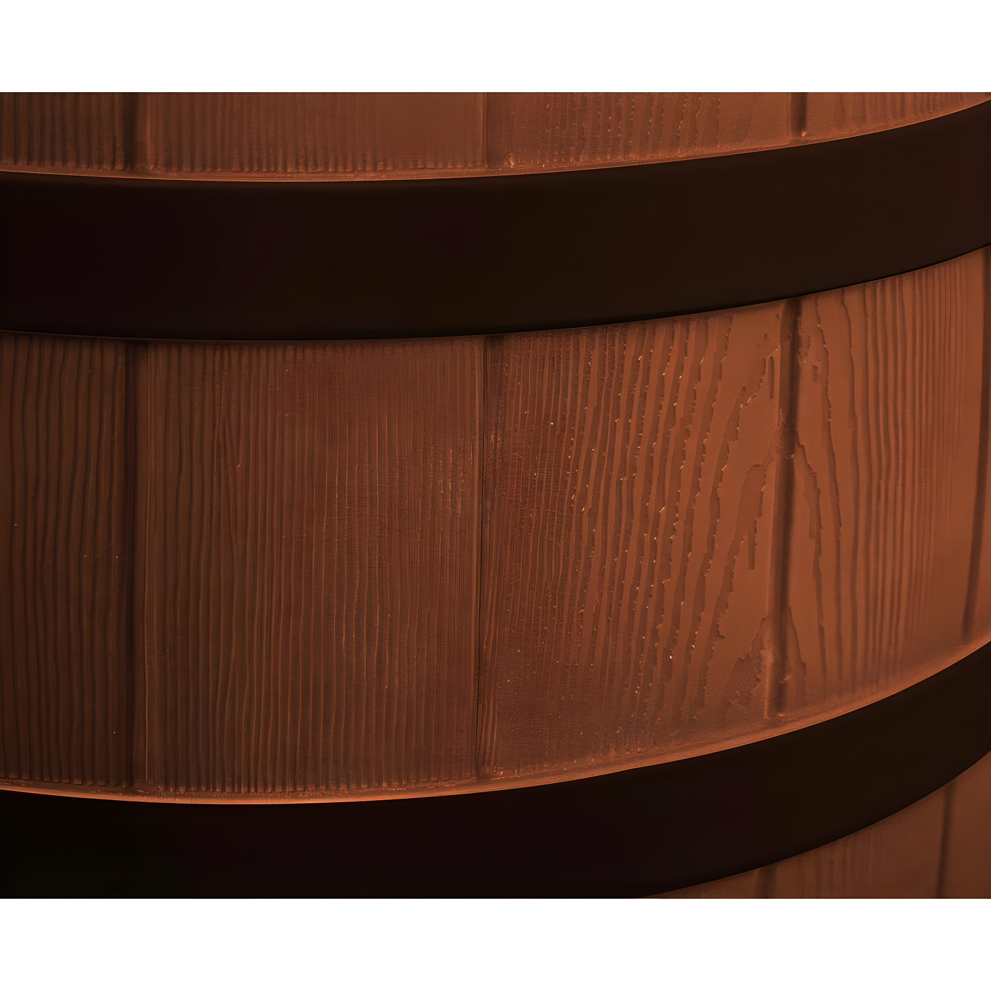 Good Ideas Rain Wizard Whiskey Style Rain Barrel with Overflow and Spigot