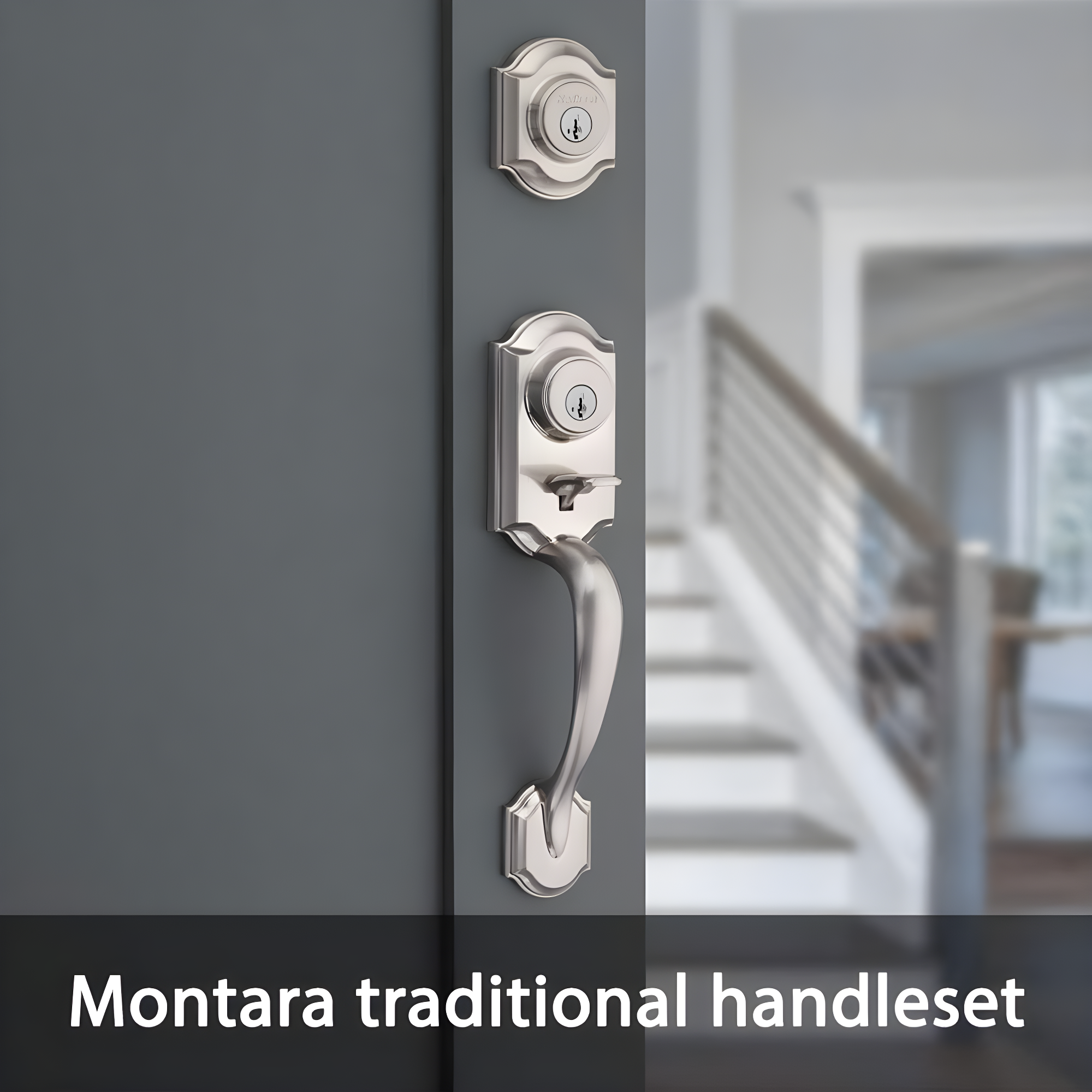 Kwikset Montara X Juno Knob SmartKey Deadbolt