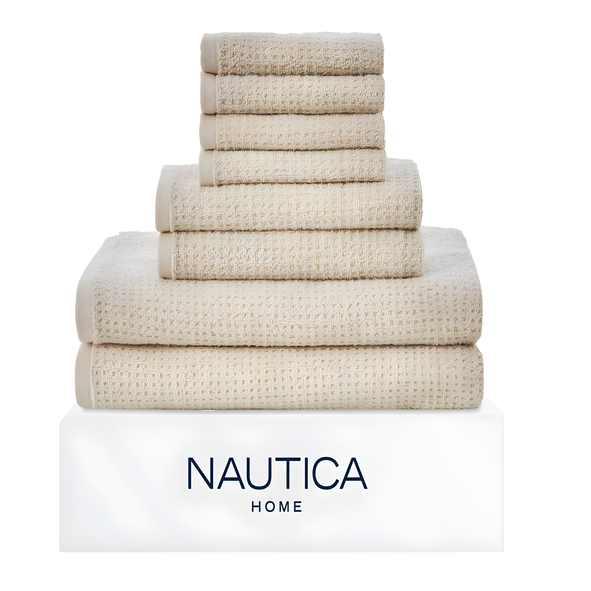 Nautica Oasis 8 Piece 100% Cotton Towel Set