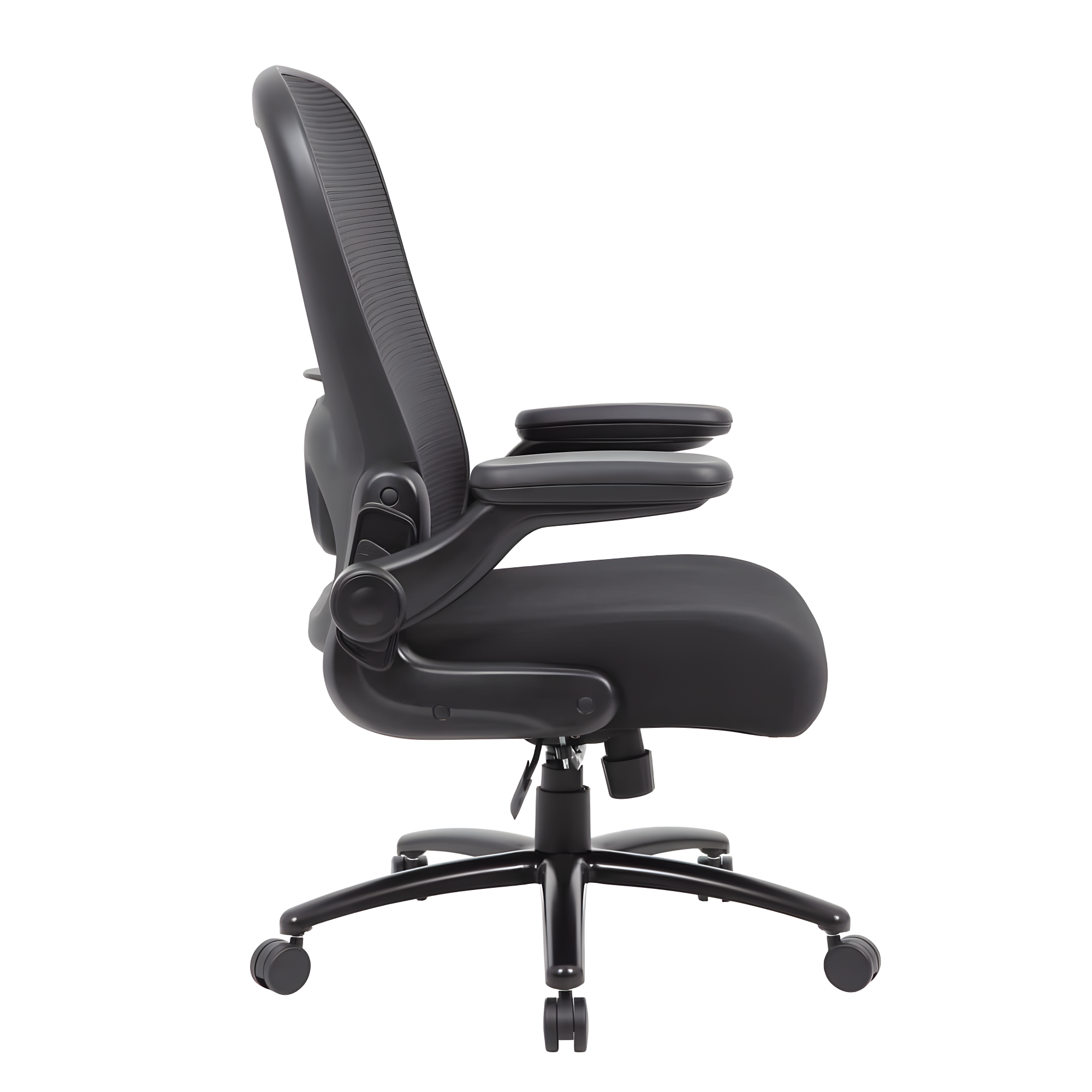 Boss Office Products Big and Tall Mesh Heavy Duty Chair, 400 lb weight capacity