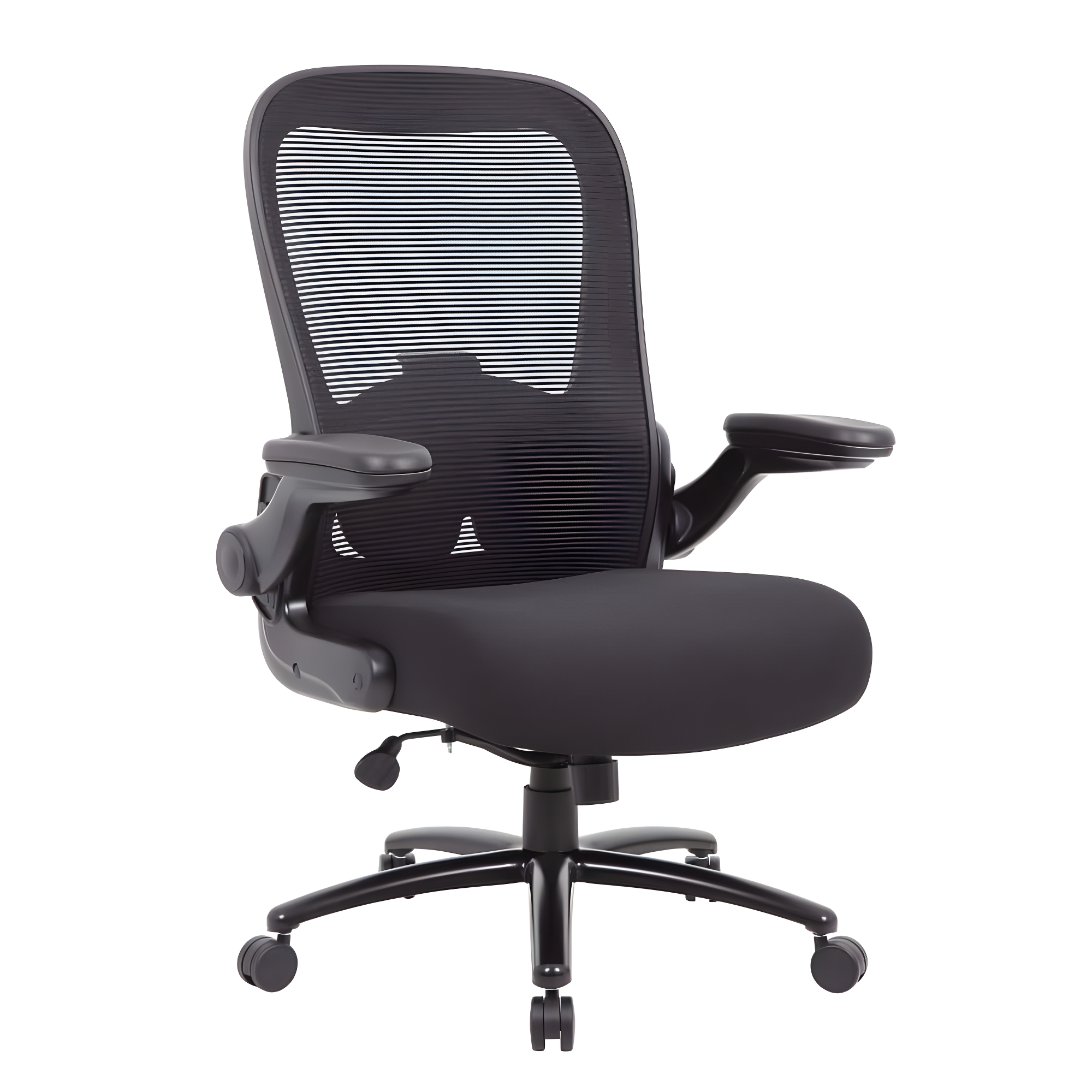 Boss Office Products Big and Tall Mesh Heavy Duty Chair, 400 lb weight capacity