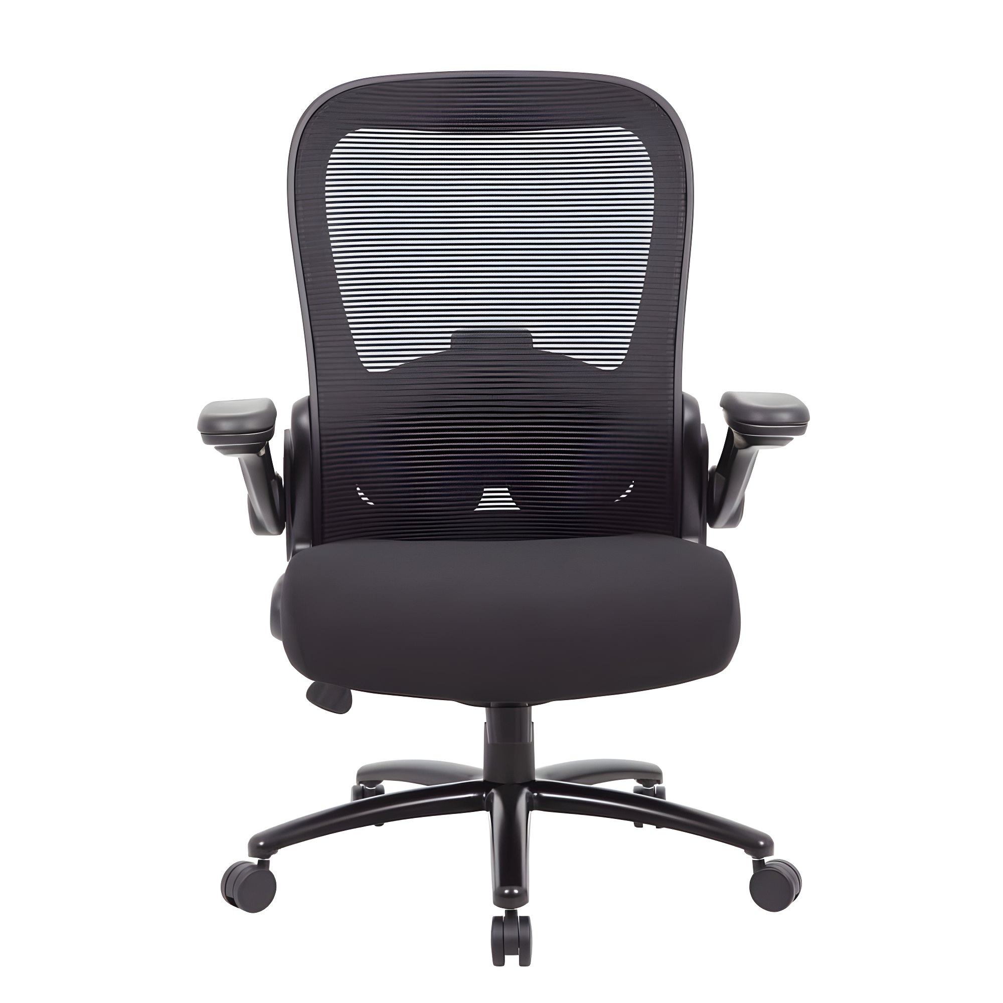 Boss Office Products Big and Tall Mesh Heavy Duty Chair, 400 lb weight capacity