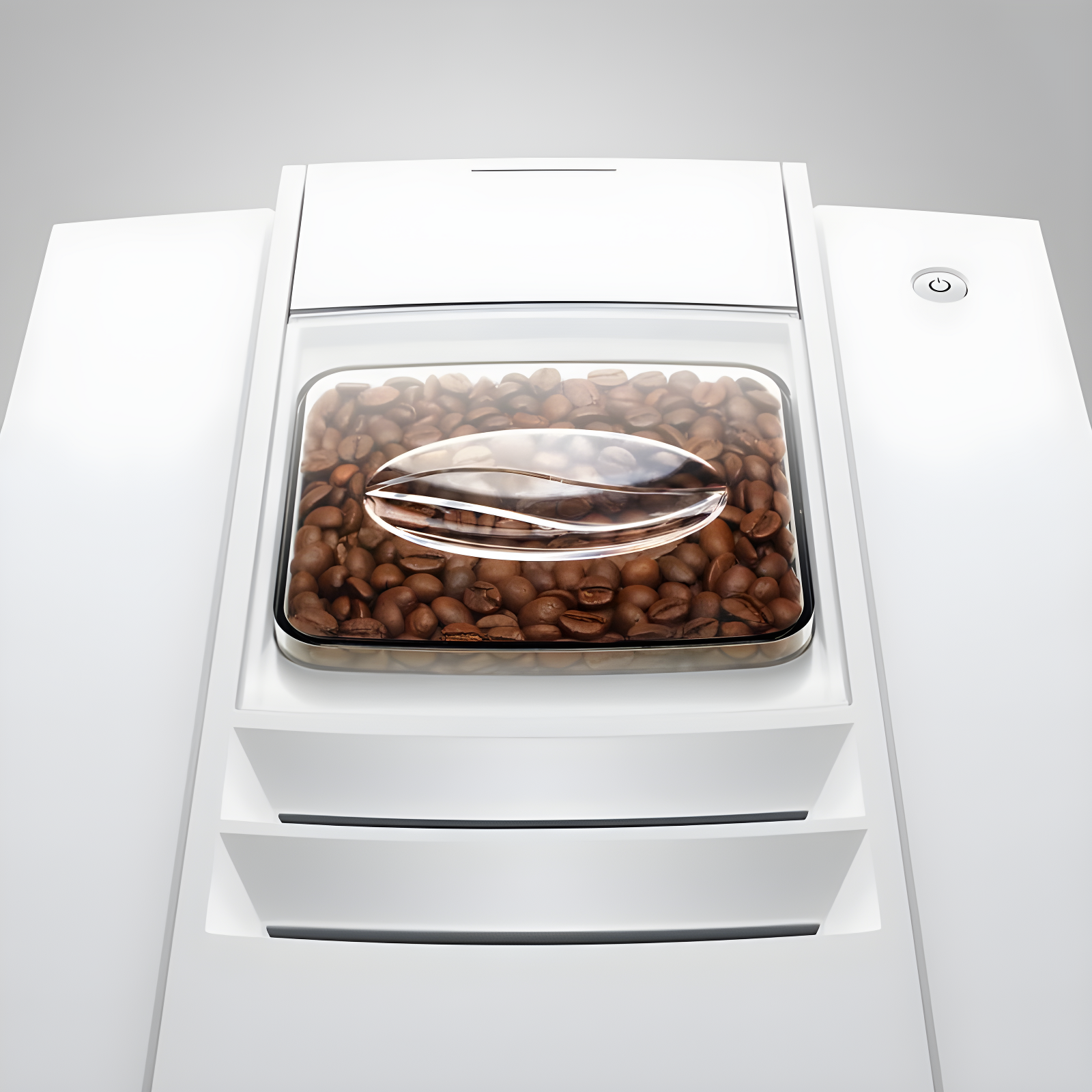 JURA ® E6 Piano White Espresso Machine