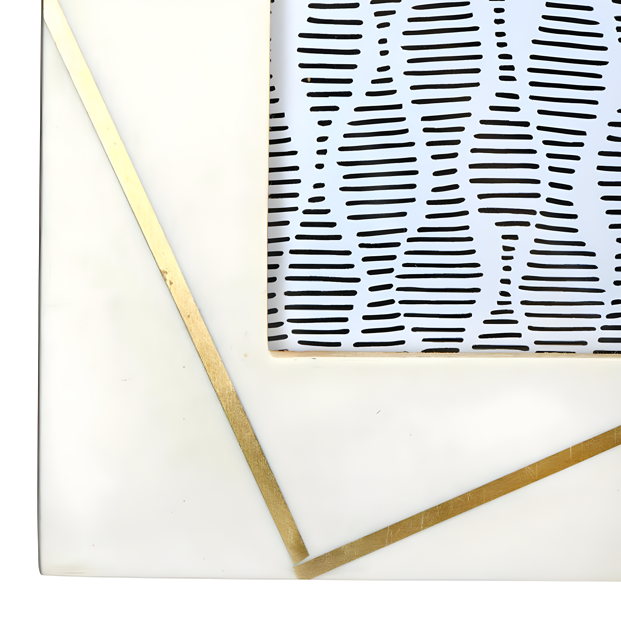 Creative Co-Op Resin Photo Frames, Set of 2 (4x6” and 5x7”)