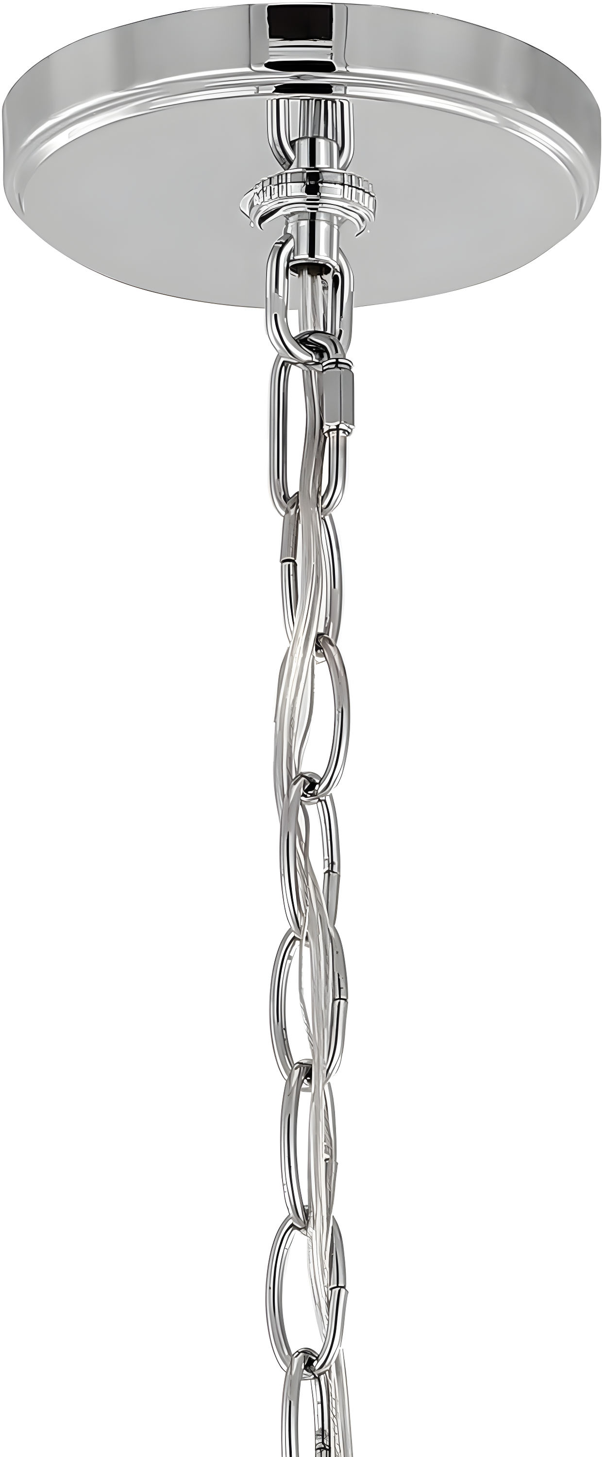 Camden 10" 3-Light Iron Classic Midcentury Pendant Lantern, Chrome