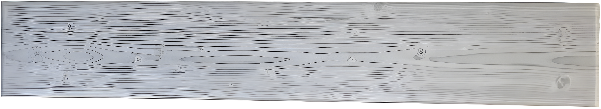 Foam Wood Glue-Up Ceiling Planks 39 in. x 6 in.